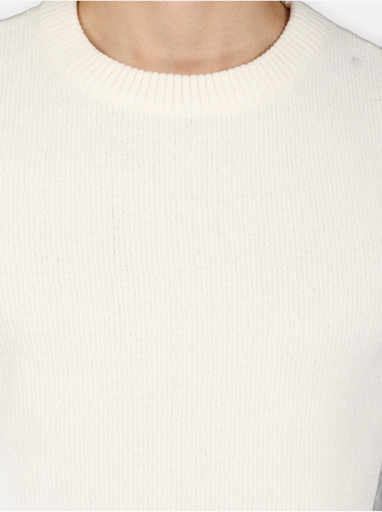 Pull col rond - Kenzarro - Blanc