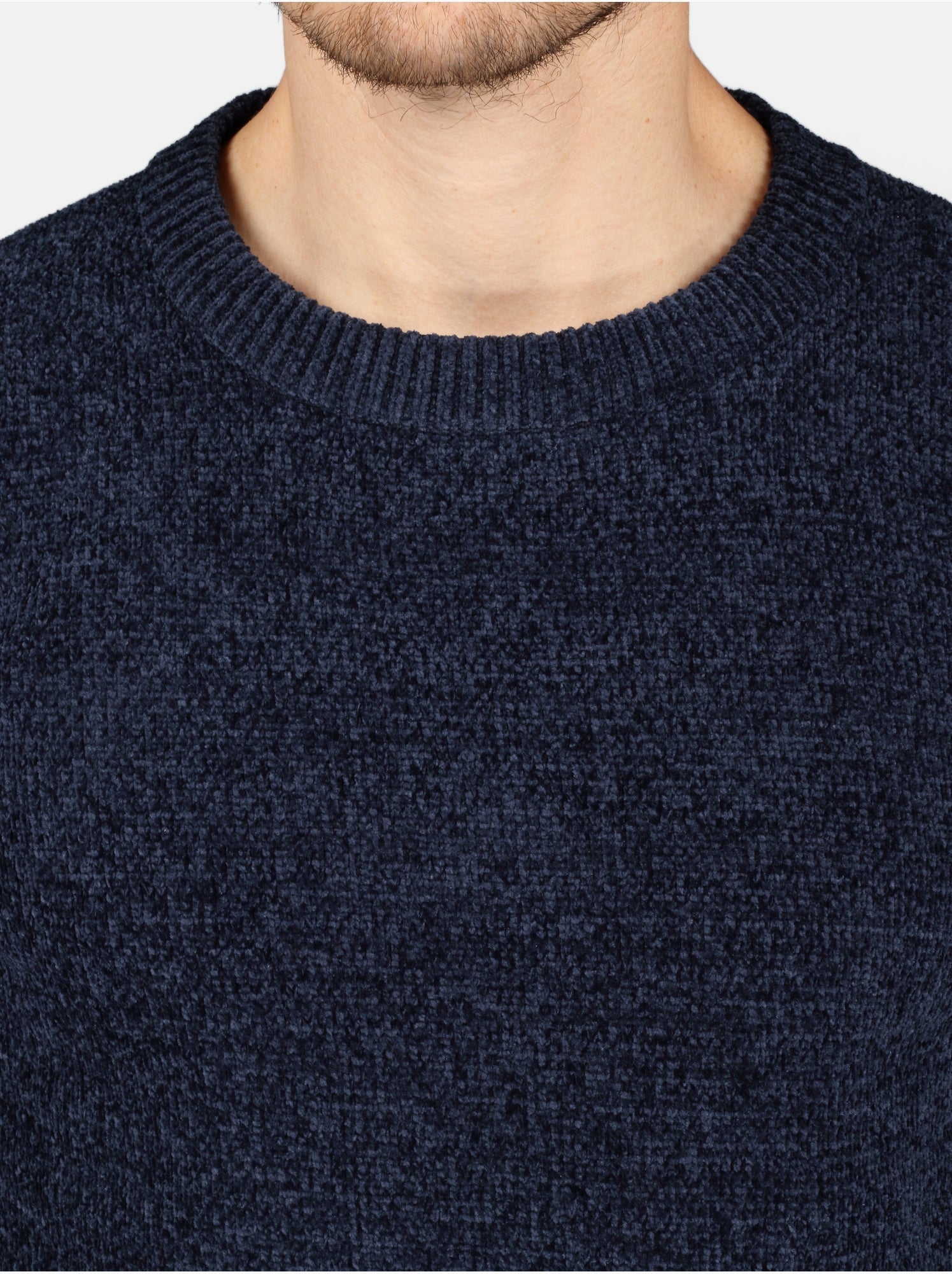 Pull col rond - Kenzarro - Bleu