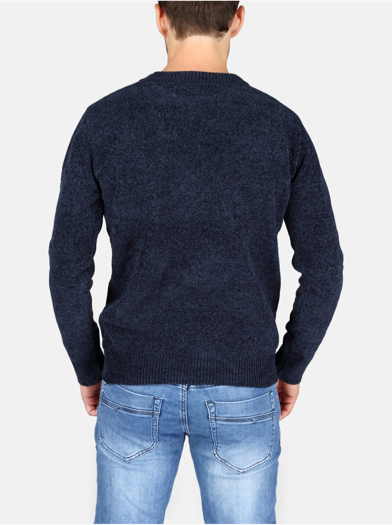 Pull col rond - Kenzarro - Bleu