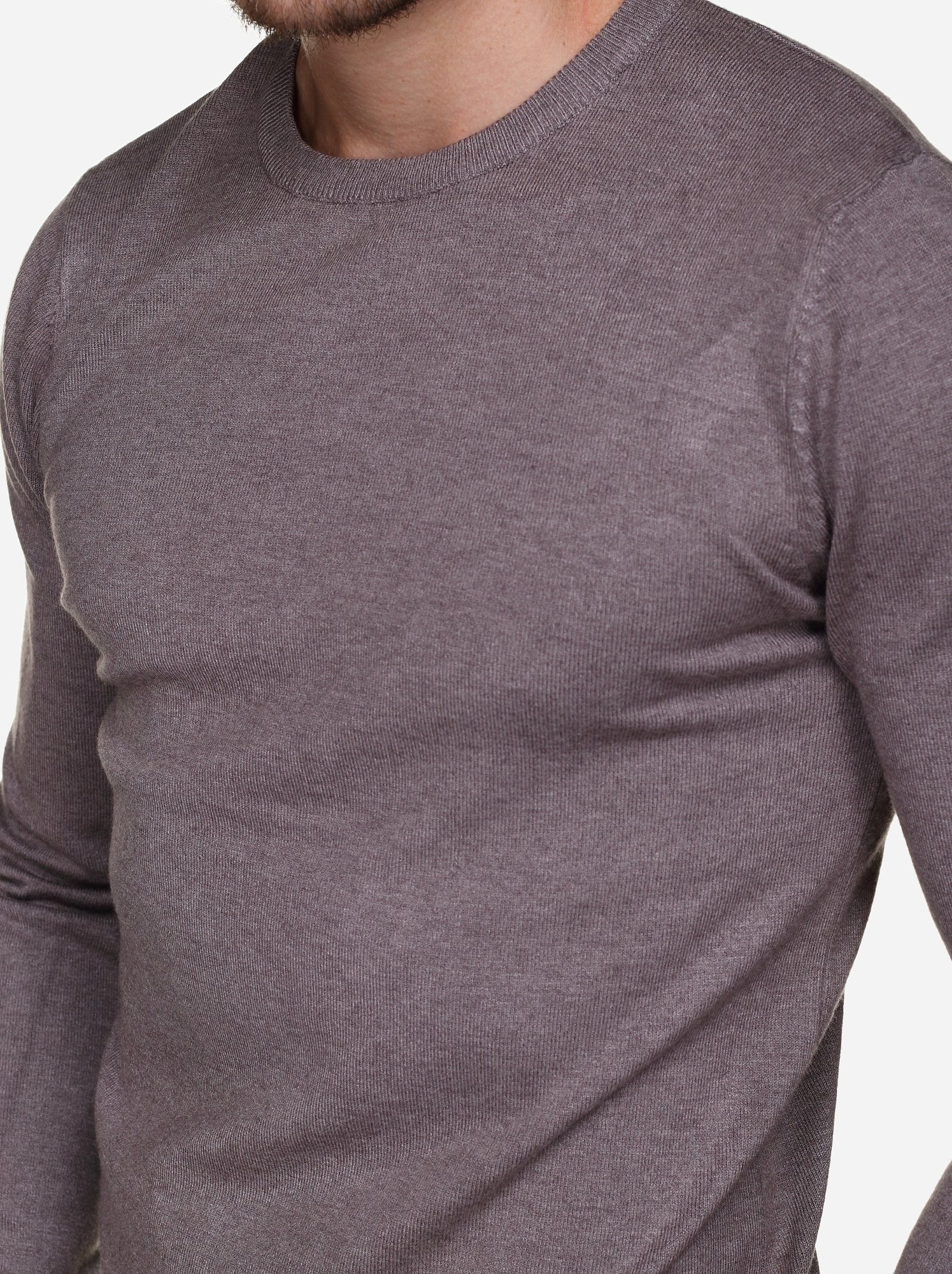 Pull col rond - Kenzarro - Marron