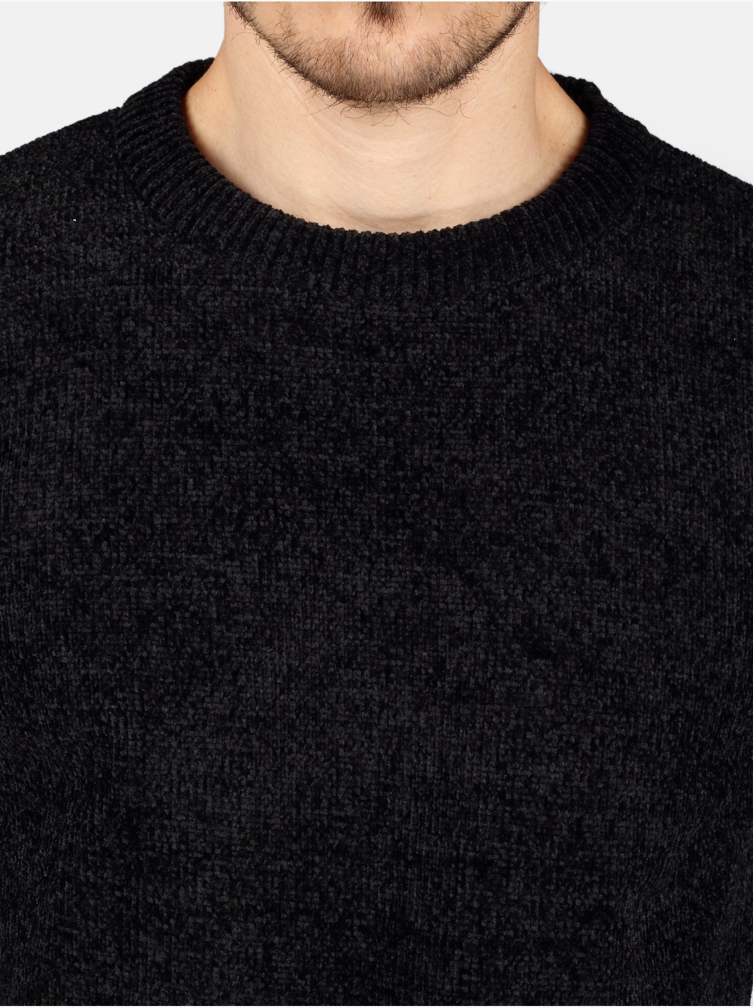 Pull col rond - Kenzarro - Noir