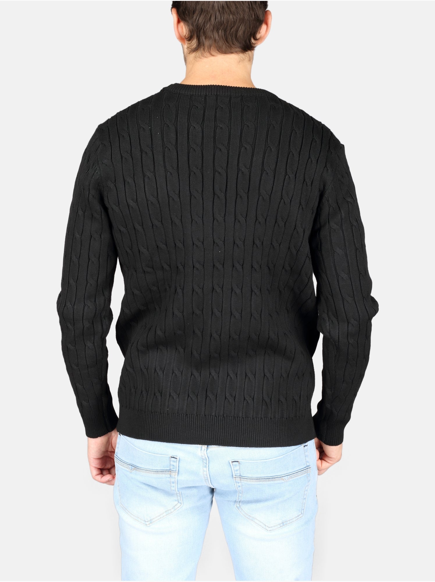 Pull col rond - Kenzarro - Noir