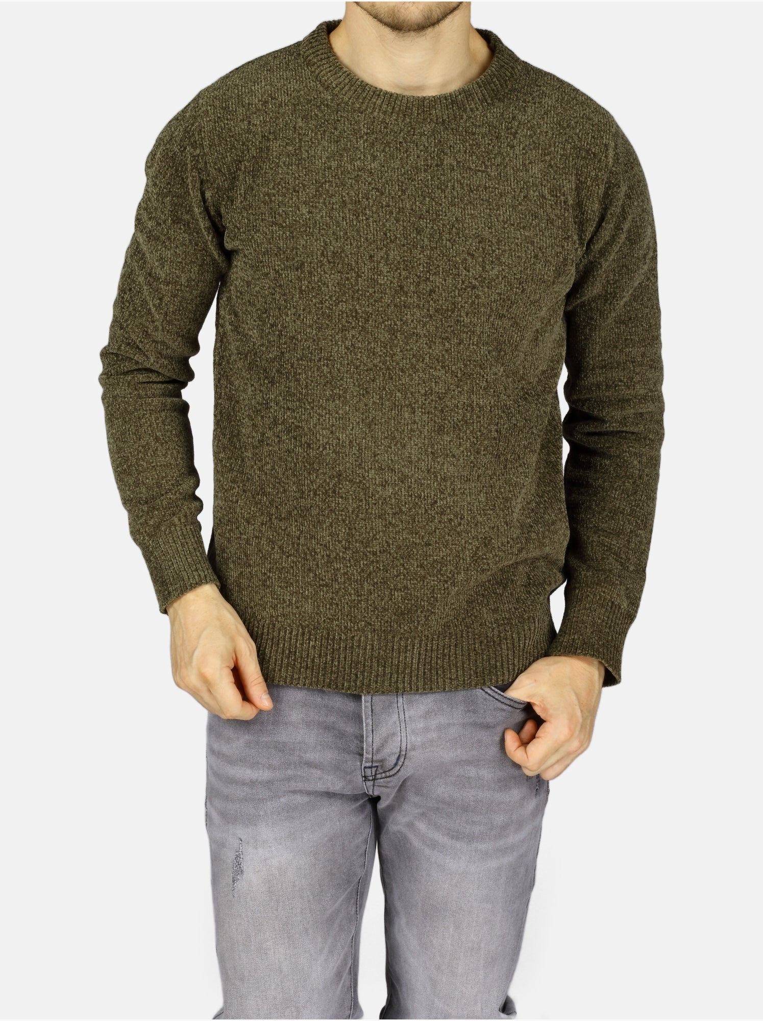 Pull col rond - Kenzarro - Vert
