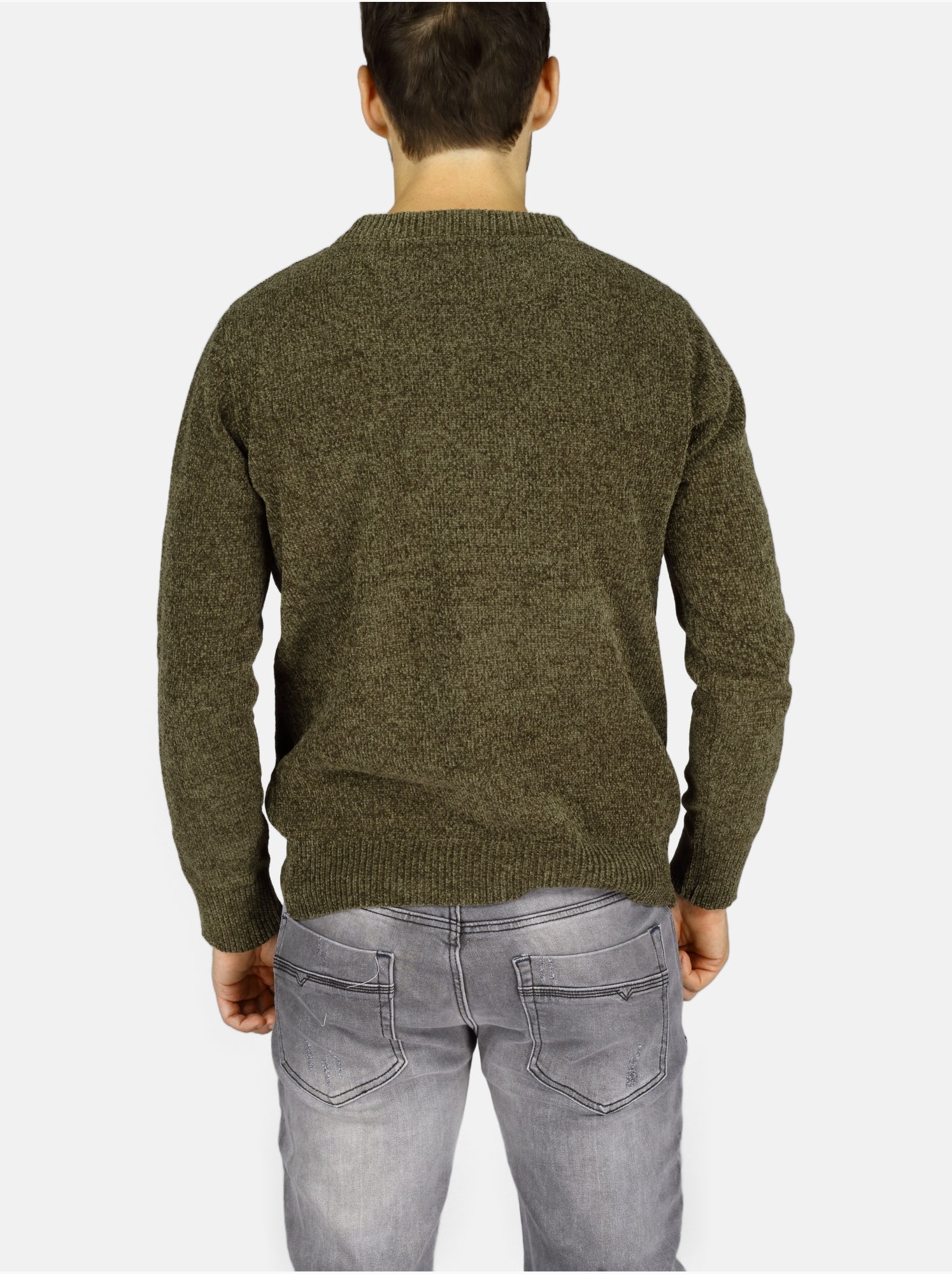 Pull col rond - Kenzarro - Vert