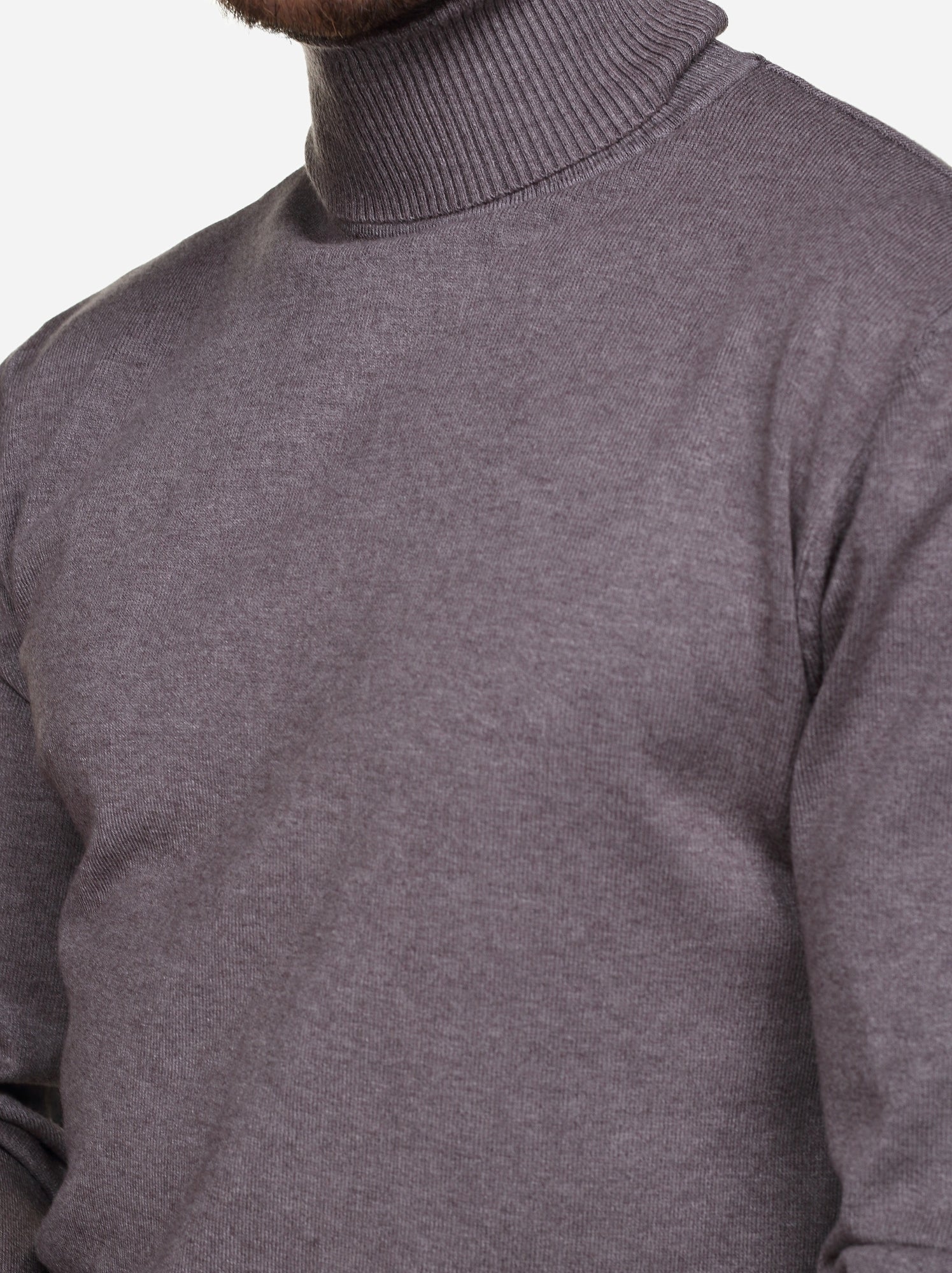 Pull col roulé - kenzarro - Marron