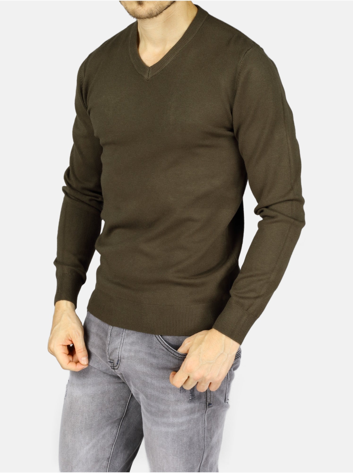 Pull col v - Kenzarro - Vert