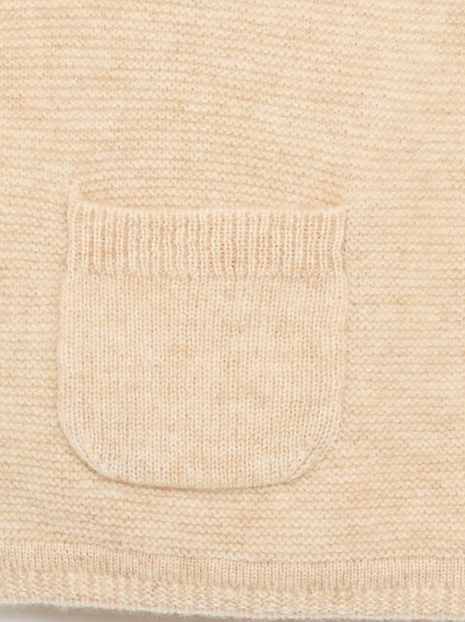 Pull en laine et cachemire - Premium - Beige