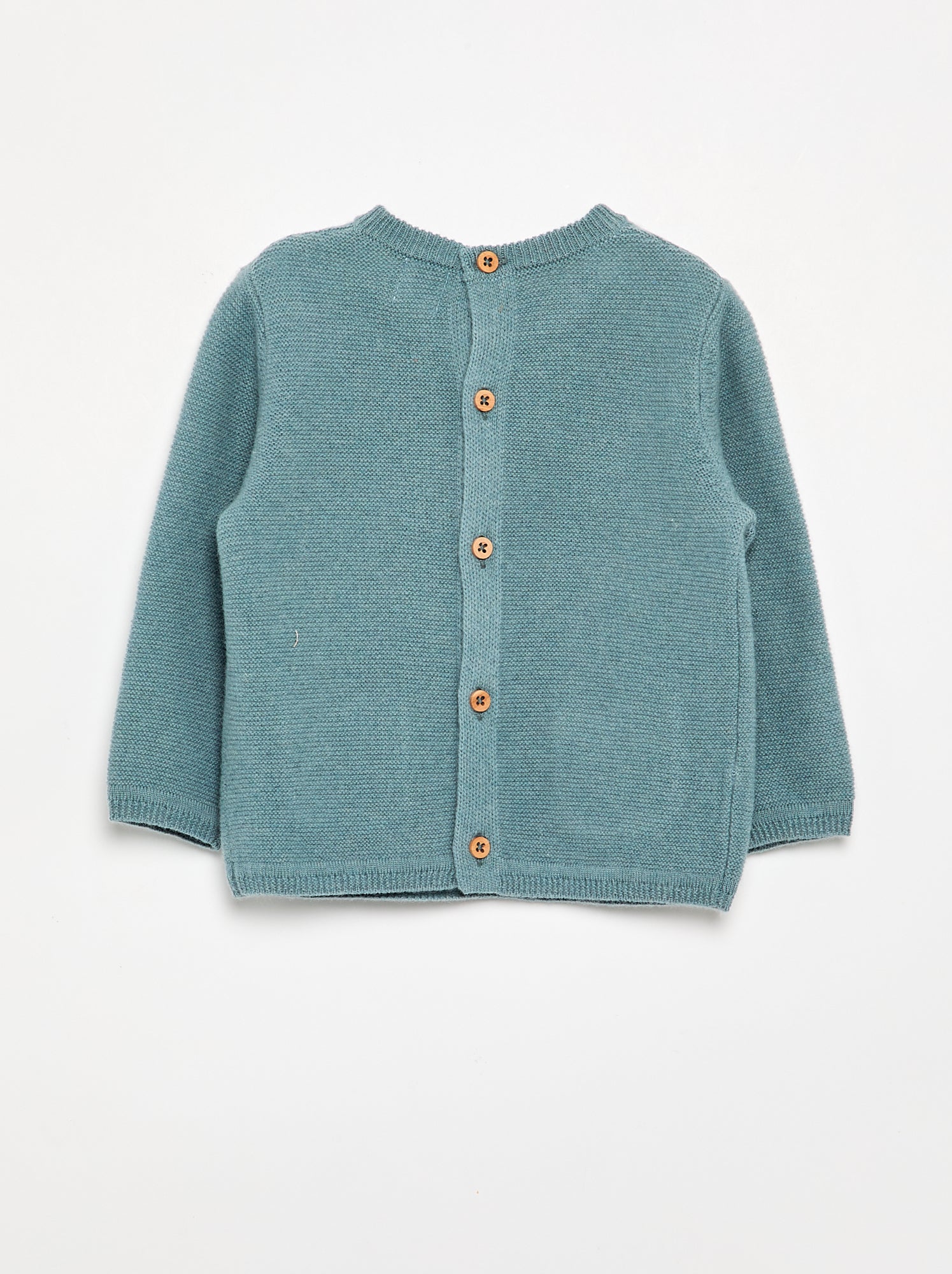 Pull en laine et cachemire - Premium - Bleu
