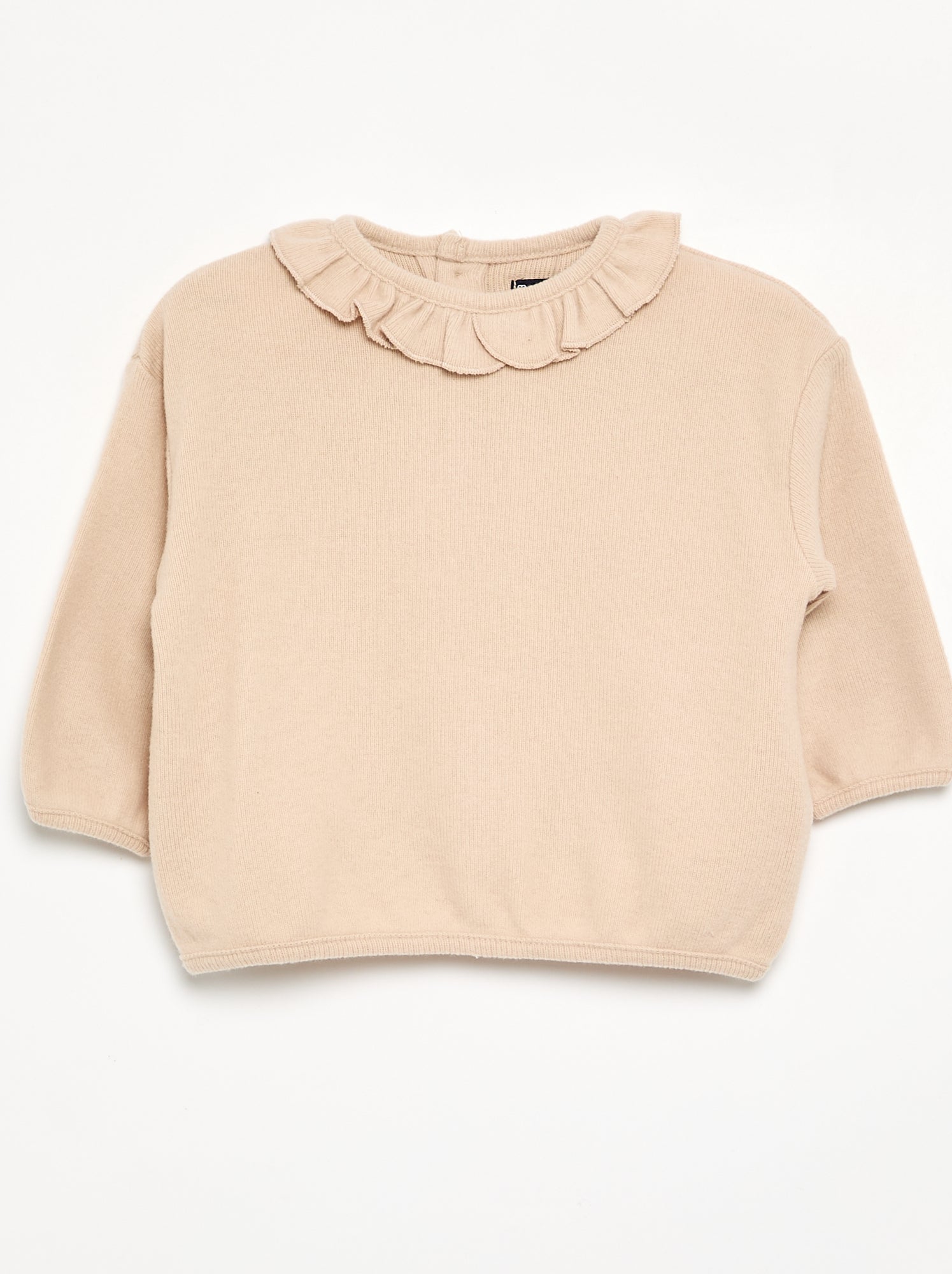 Pull en maille doudou - Beige (GDO36_3)