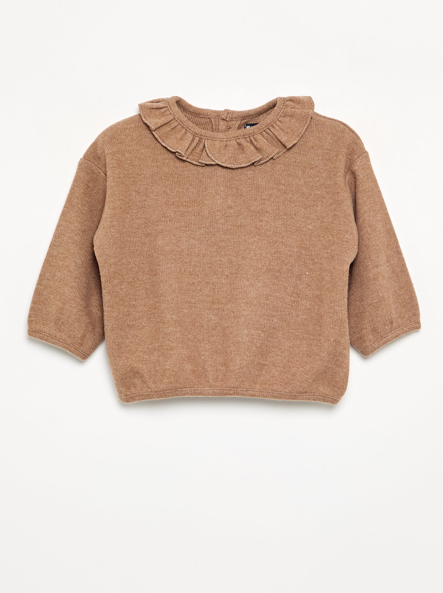 Pull en maille doudou - Beige (GDO36_3)