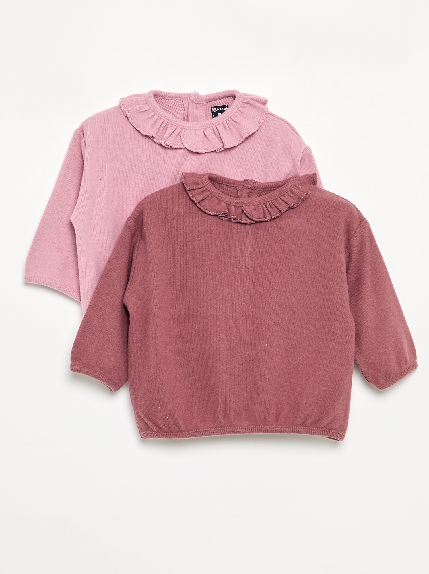 Pull en maille doudou - Rose