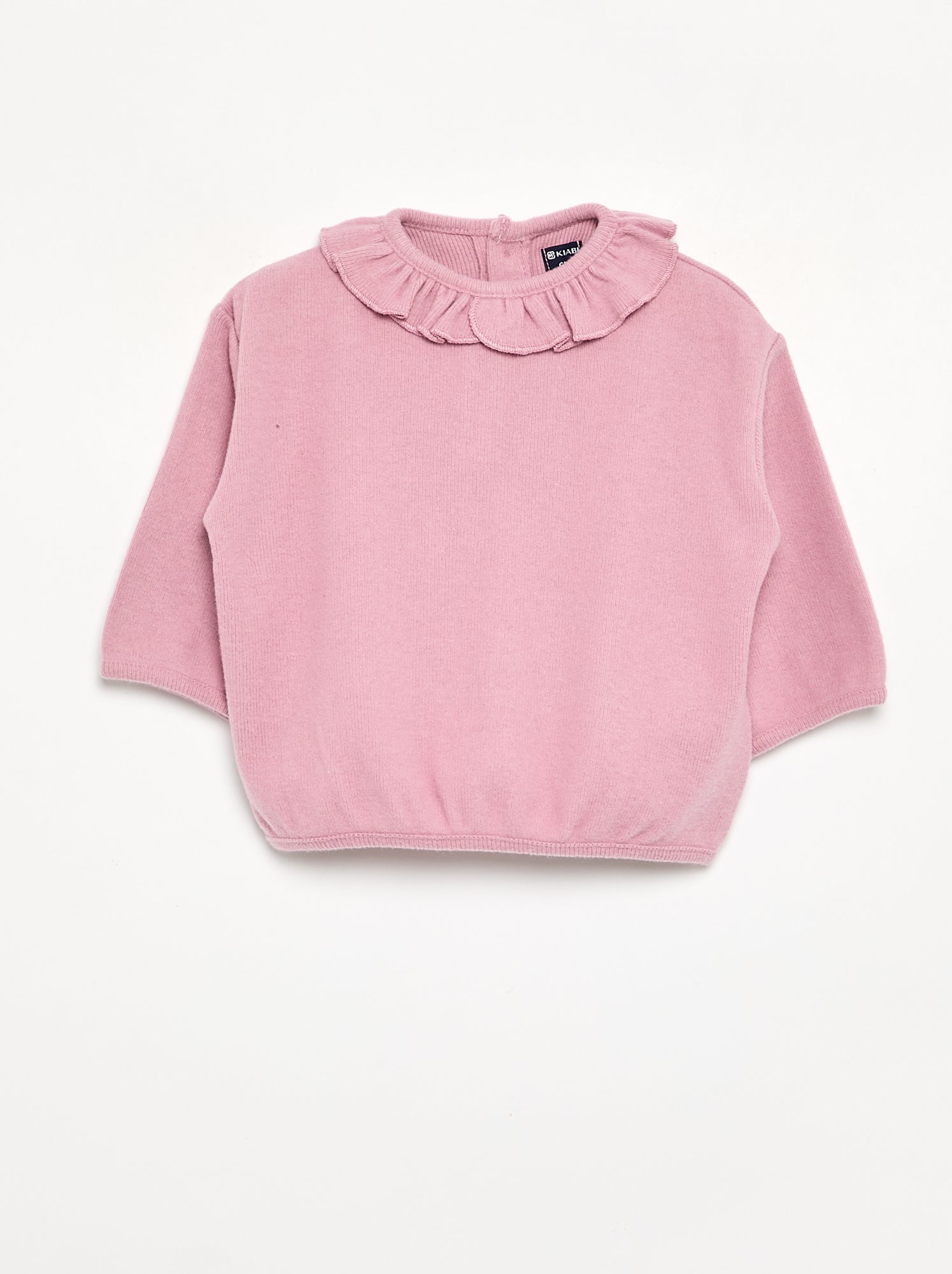 Pull en maille doudou - Rose