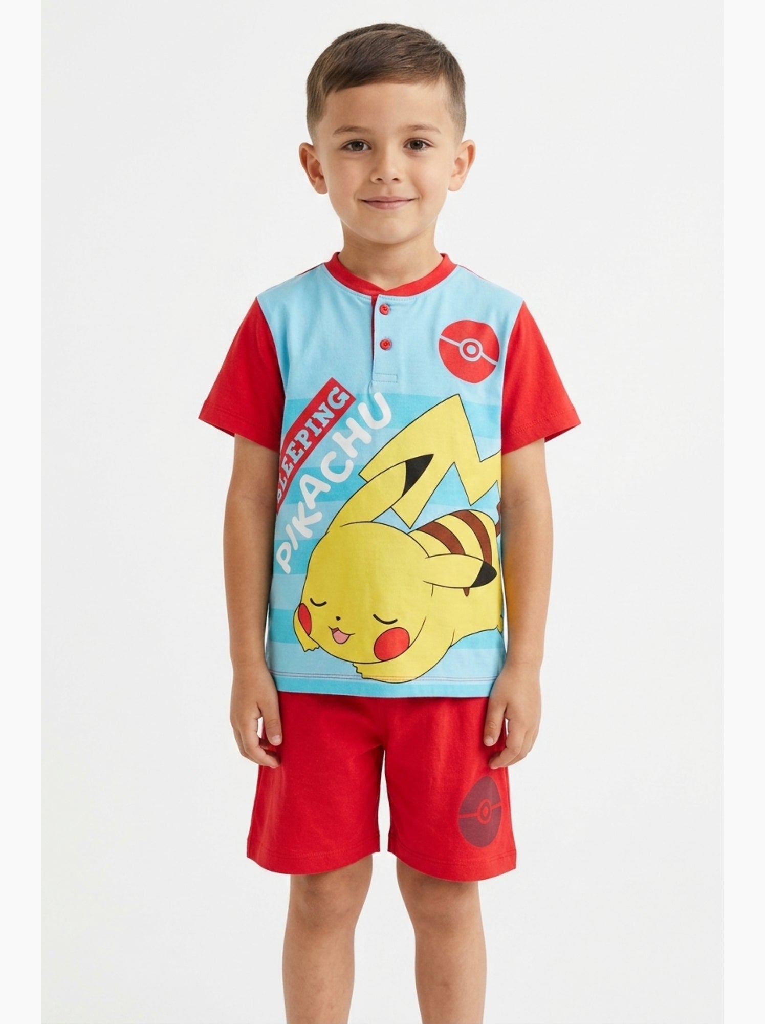 Pyjacourt Pokemon| Licence Officielle - Rouge
