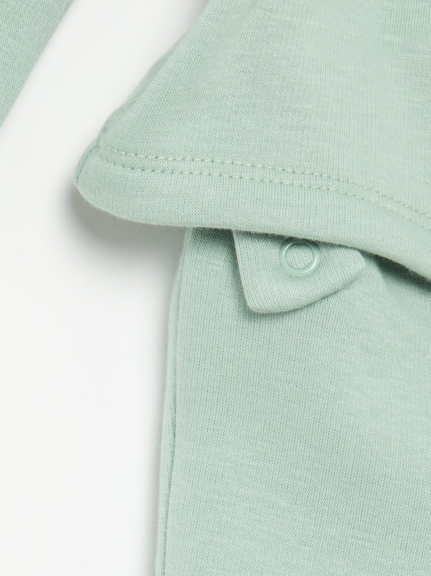 Pyjama 2 pièces aspect velours - Vert