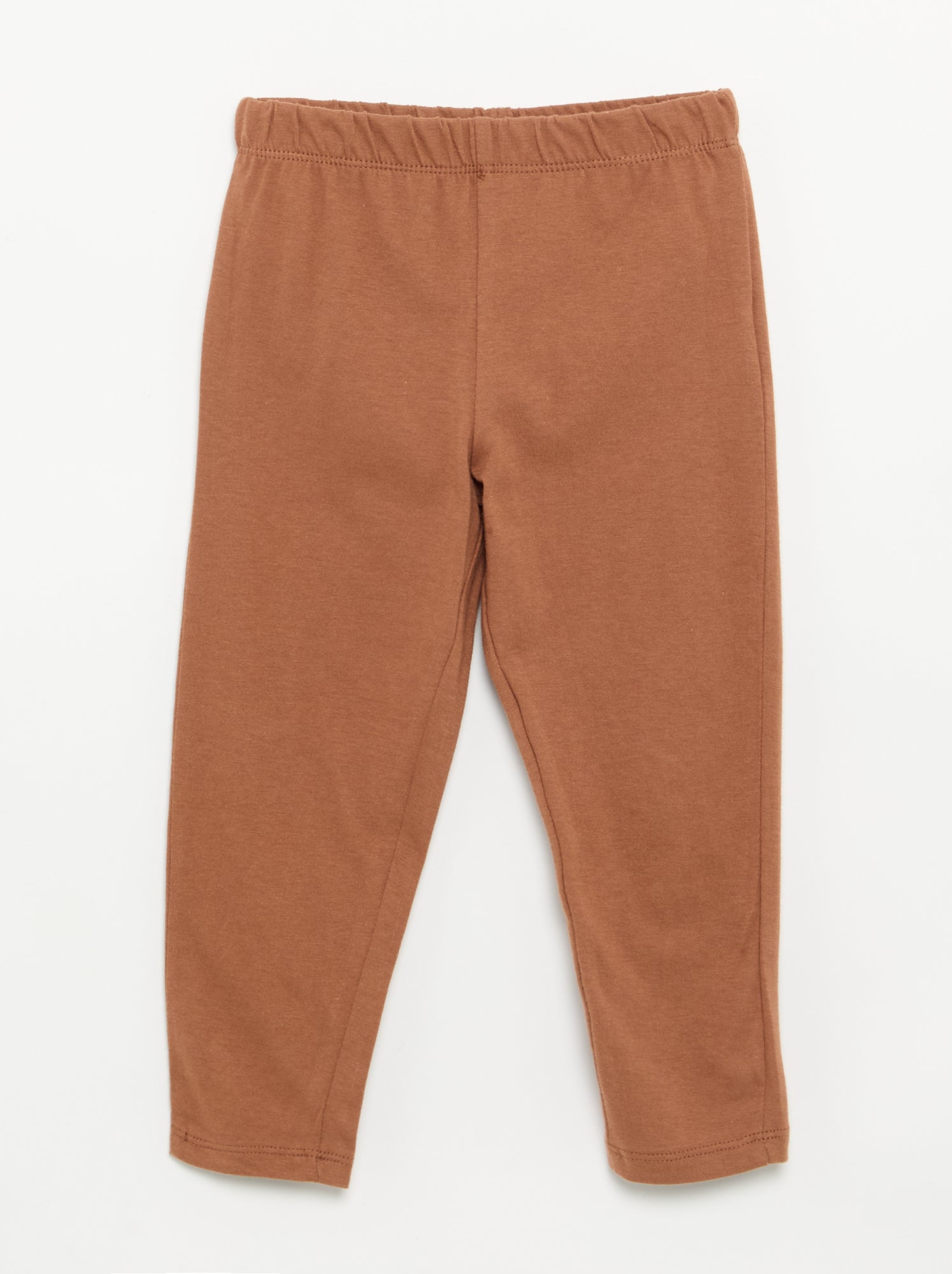 Pyjama 2 pièces en jersey - Marron
