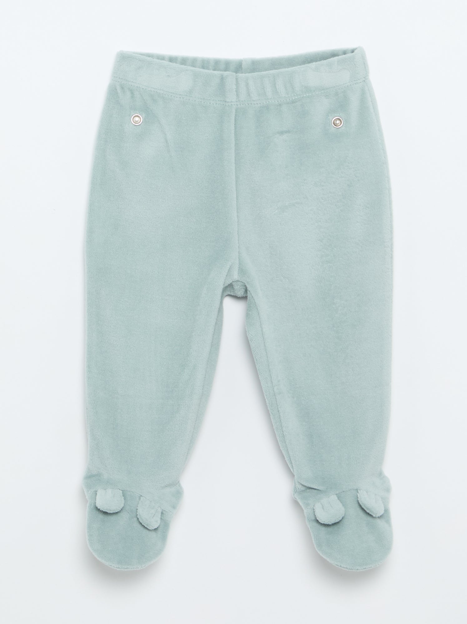Pyjama 2 pièces en velours - Bleu
