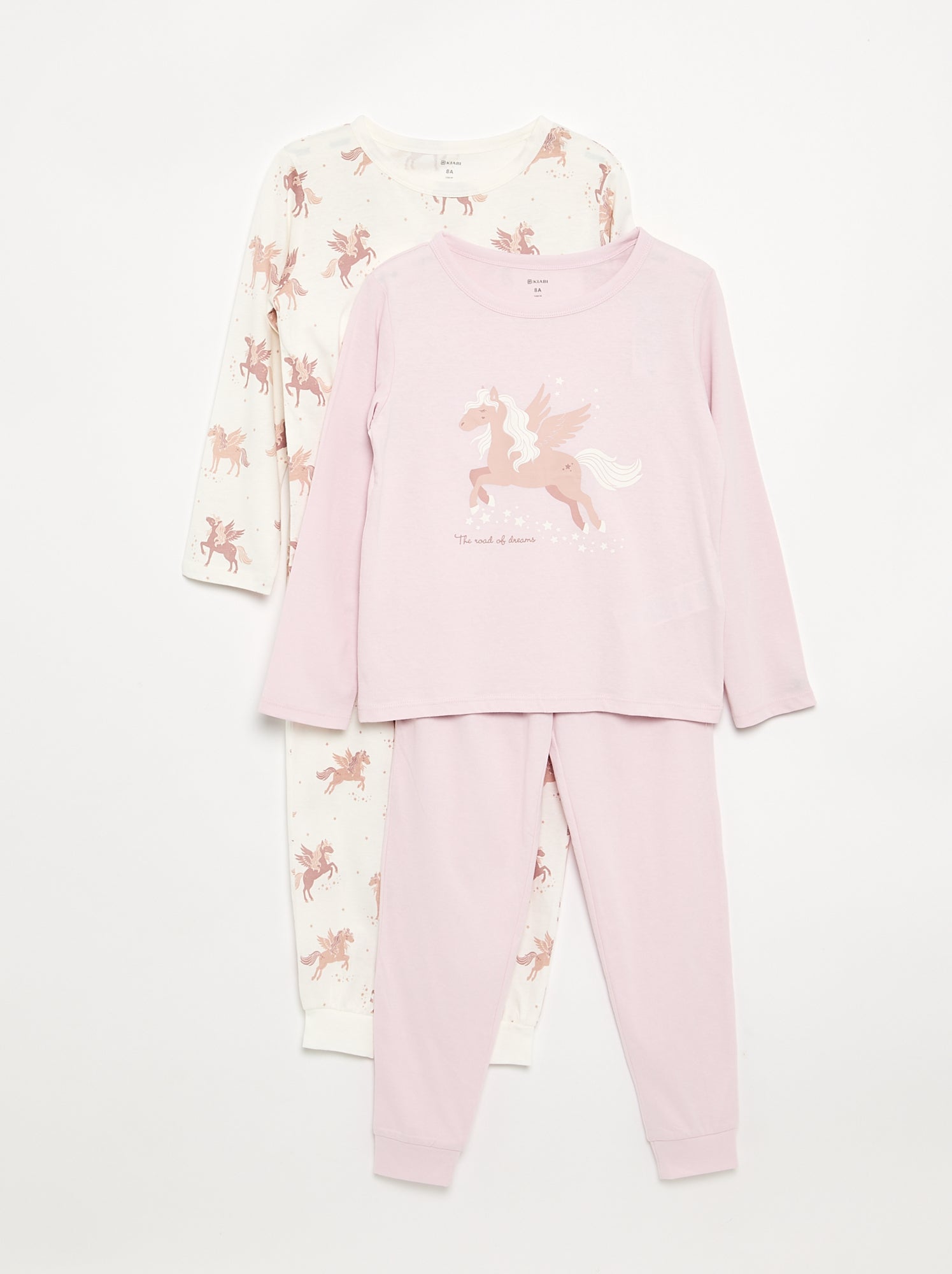 Pyjama 2 pièces - Lot de 2 - Rose