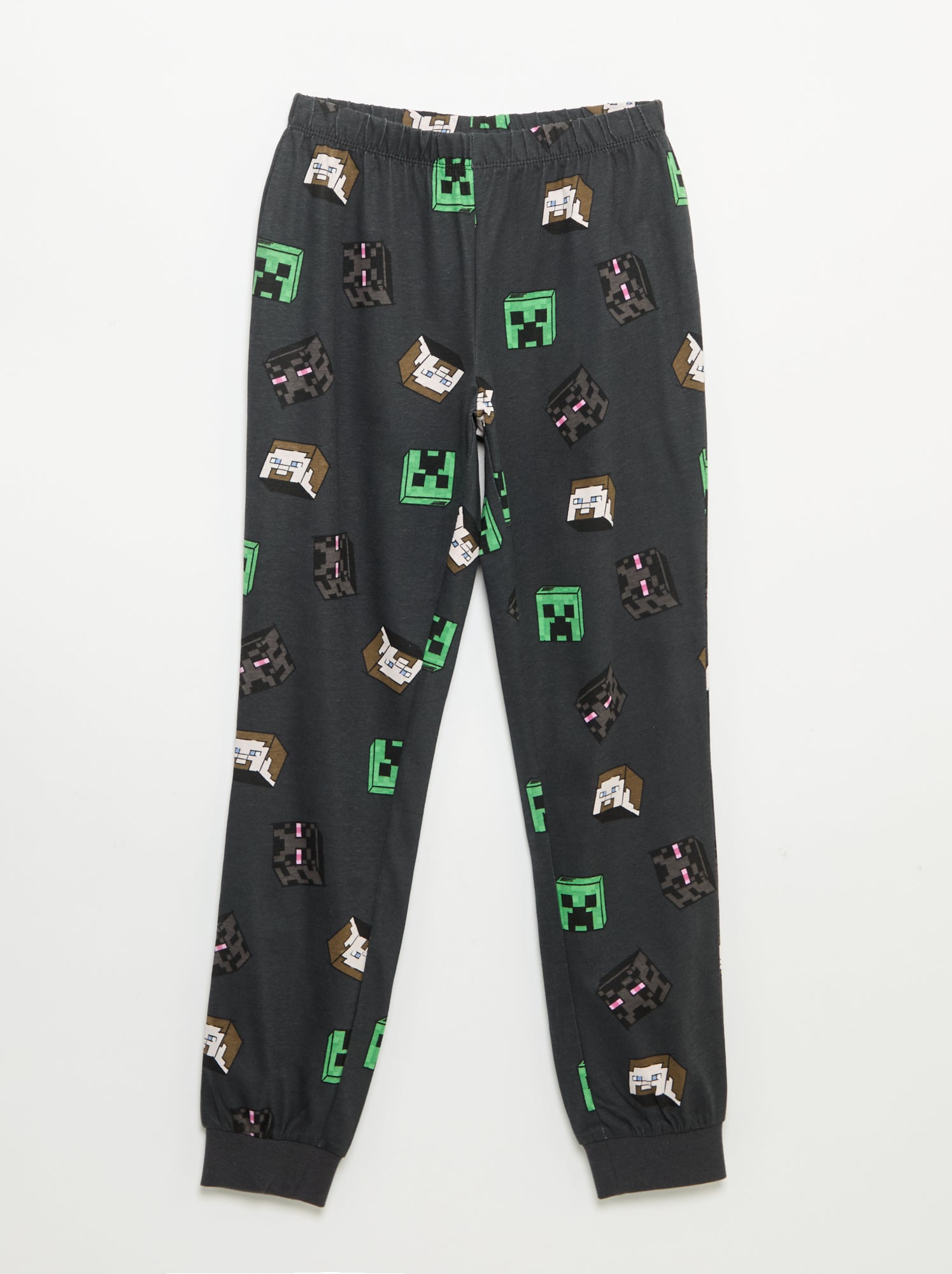 Pyjama 2 pièces 'Minecraft' - Bleu