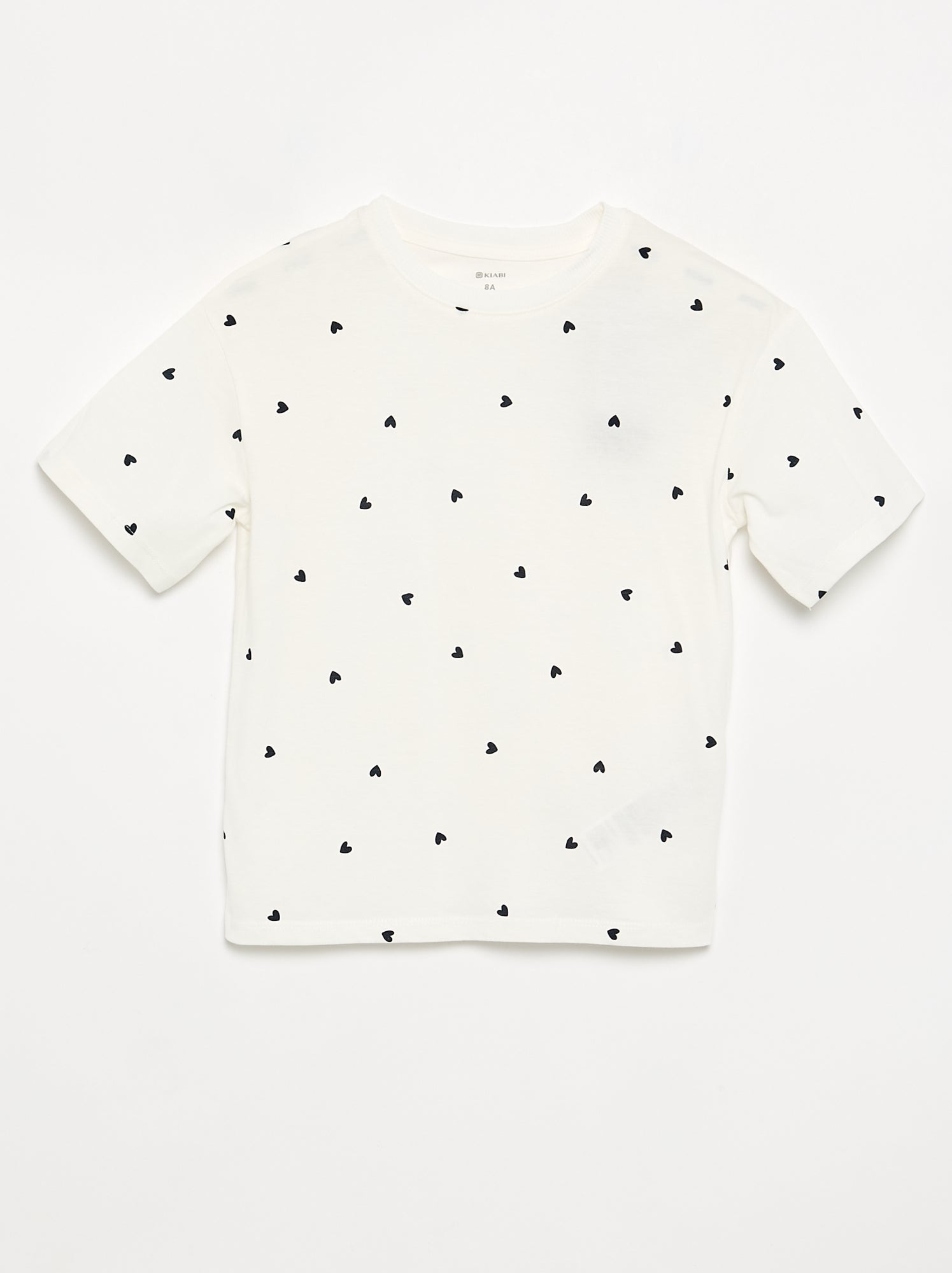 Pyjama 2 pièces - short + T-short - Blanc (FZT83_17)