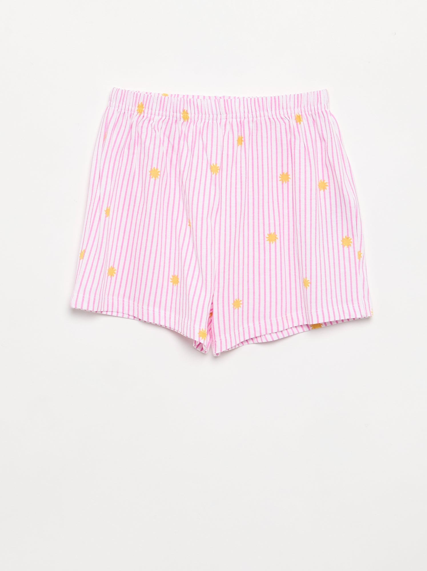 Pyjama 2 pièces - short + T-short - Rose