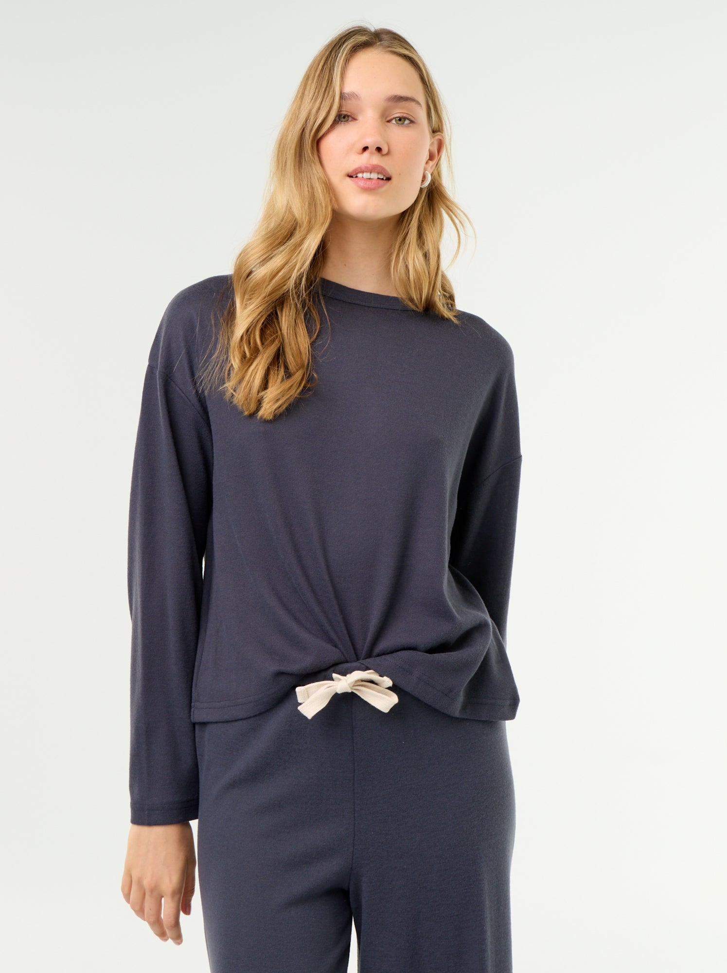 Pyjama 2 pièces - Sweat + pantalon - Bleu (GCX55_3)