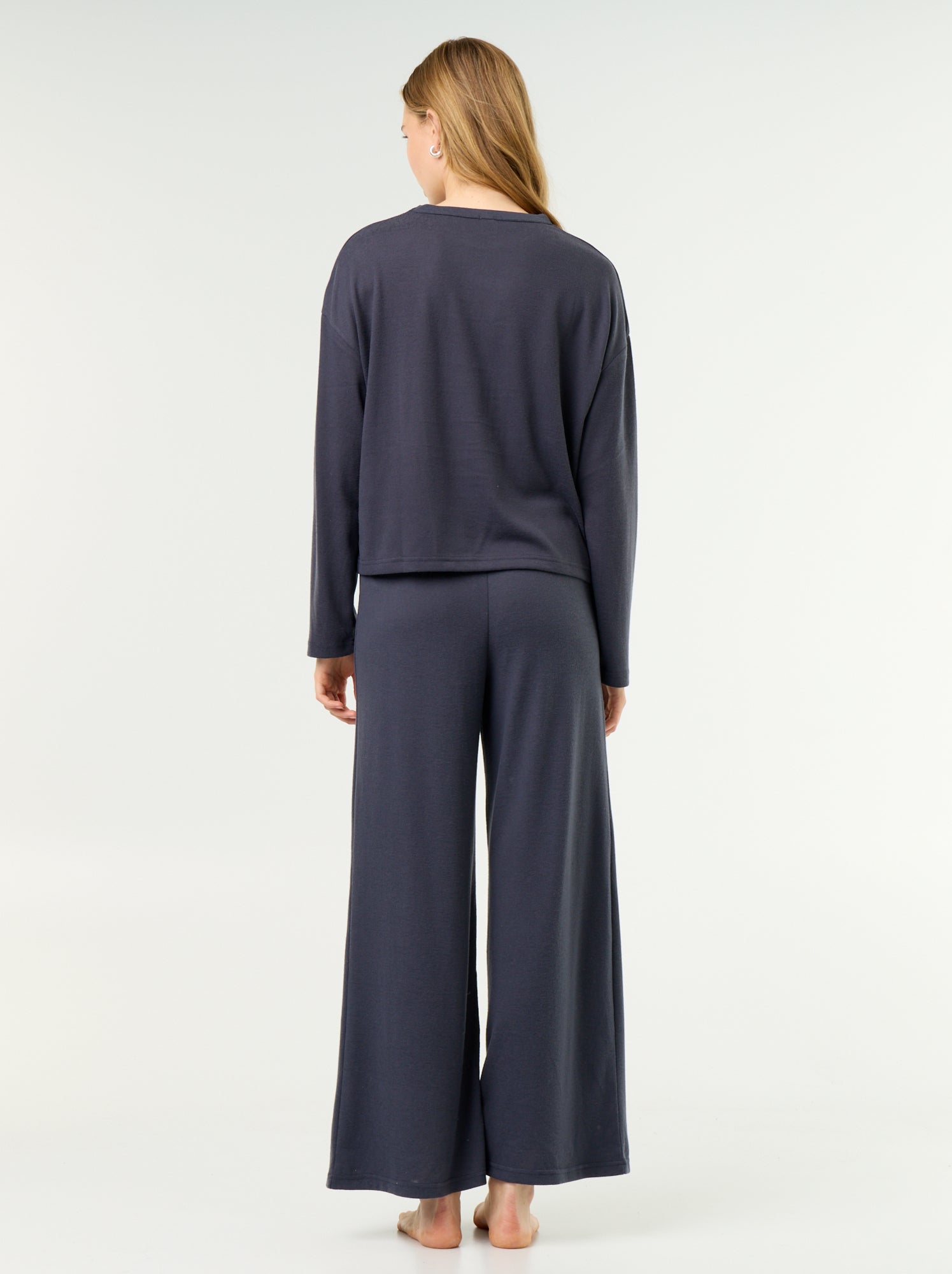 Pyjama 2 pièces - Sweat + pantalon - Bleu (GCX55_3)