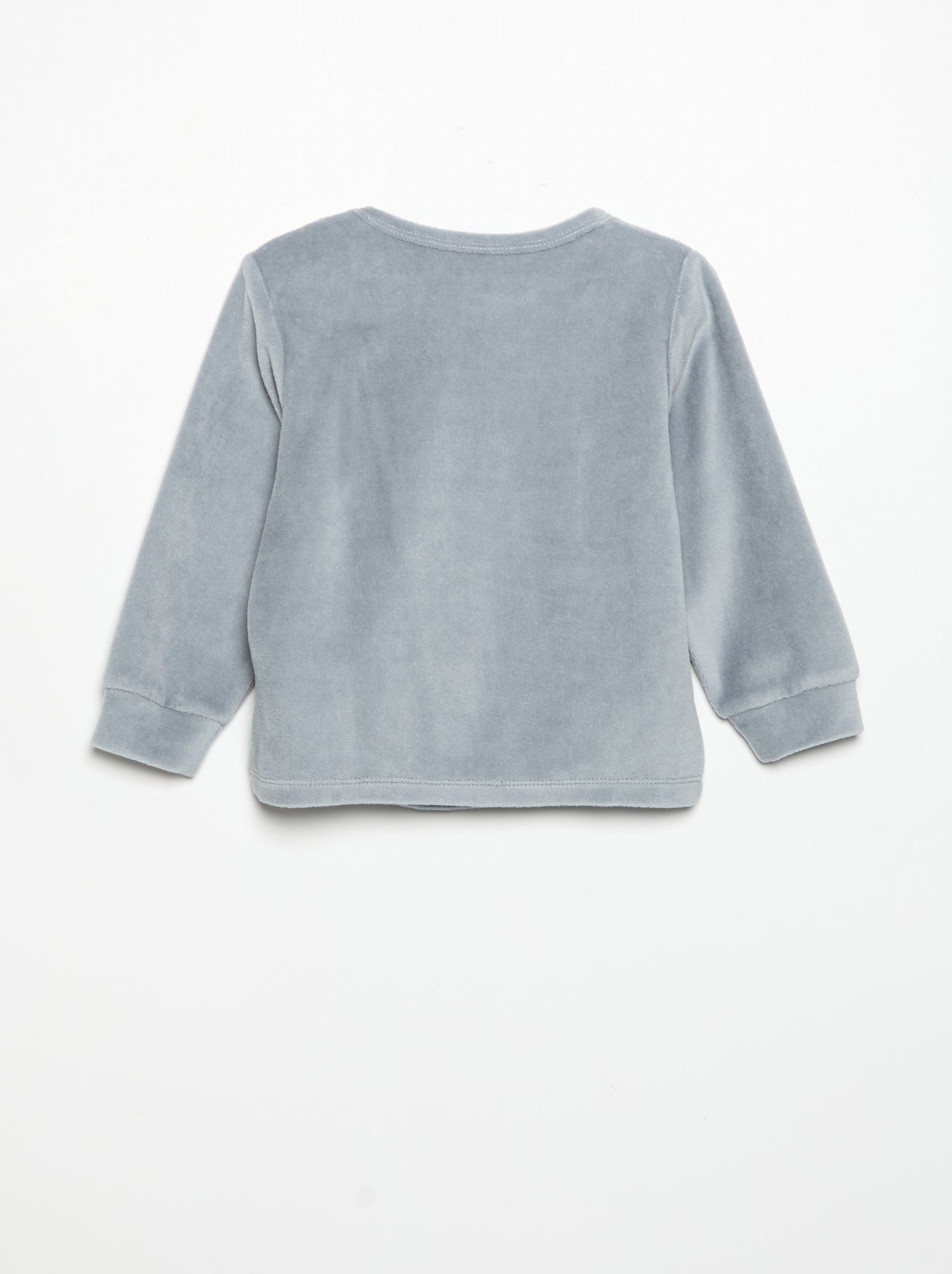 Pyjama 2 pièces - Sweat + pantalon - Bleu (GIZ34_3)