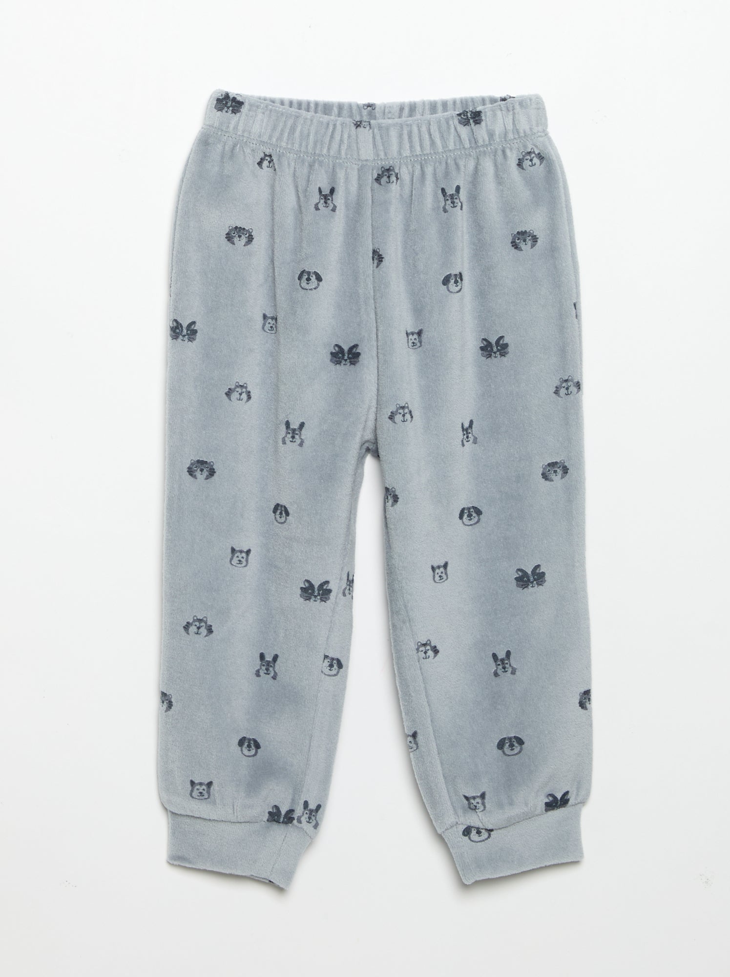Pyjama 2 pièces - Sweat + pantalon - Bleu (GIZ34_3)
