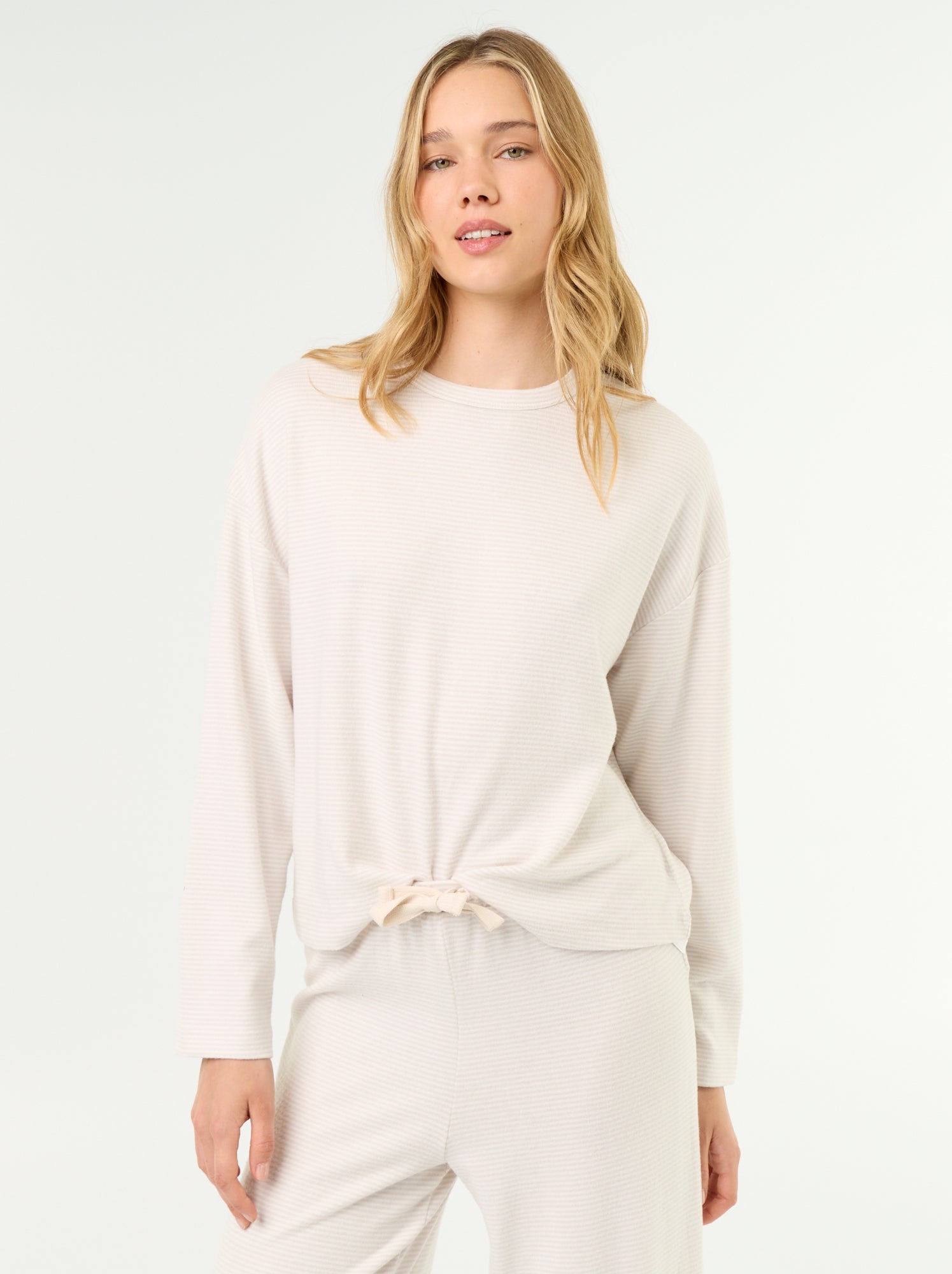 Pyjama 2 pièces - Sweat + pantalon - Gris