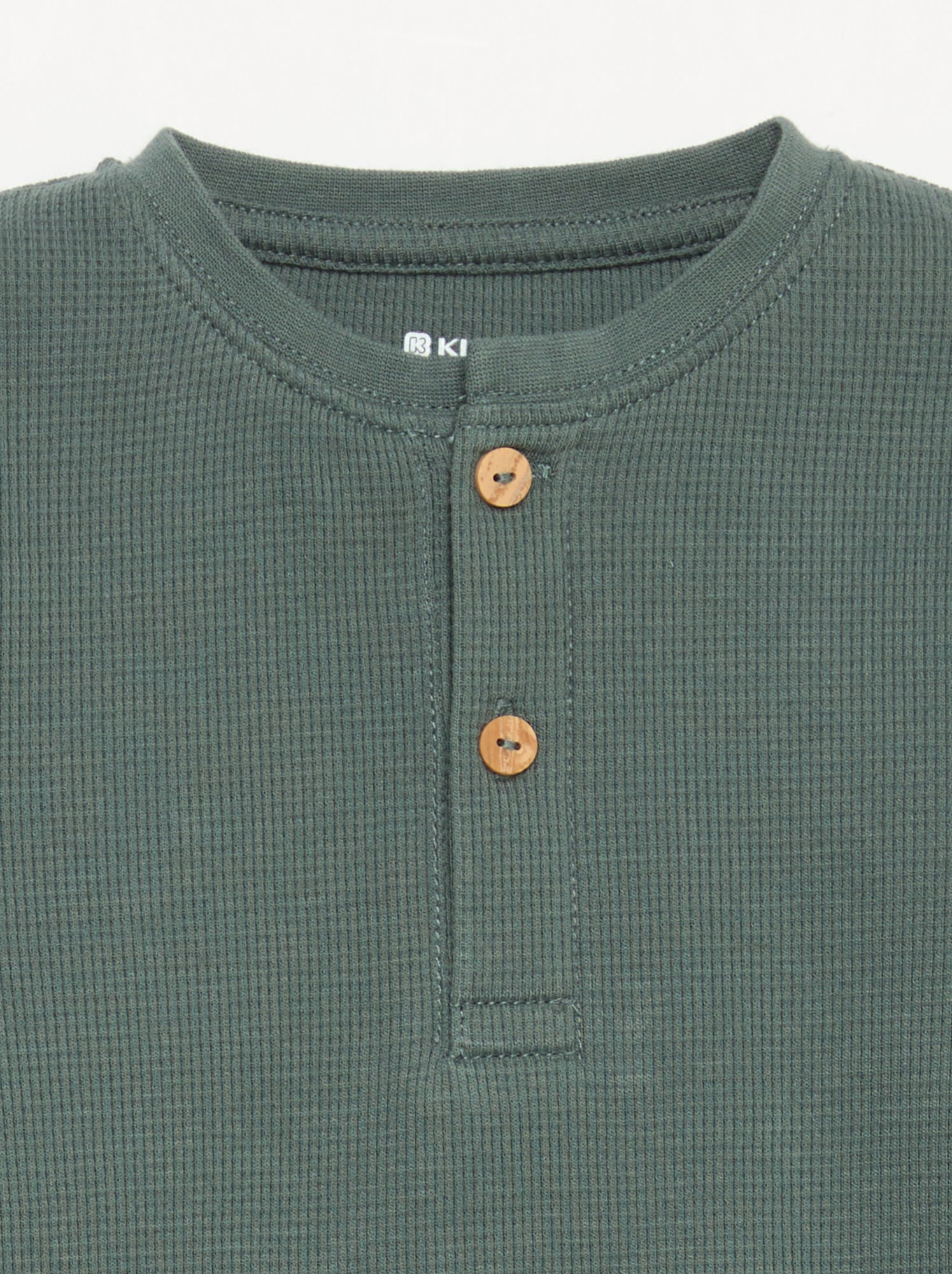 Pyjama 2 pièces - T-shirt à manches longues + pantalon - Vert
