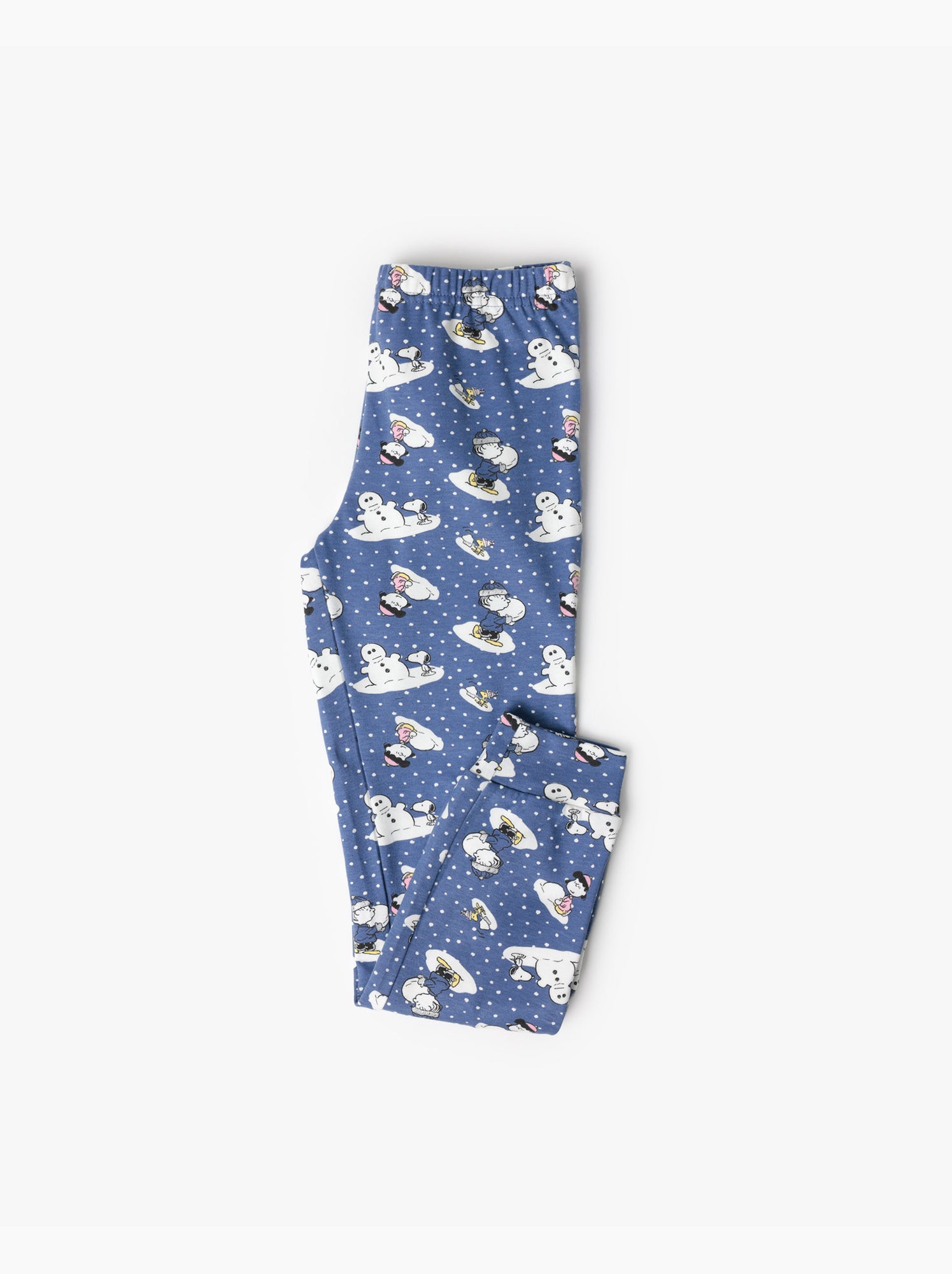Pyjama à manches longues PEANUTS Snow Drift pour fille - Ecru