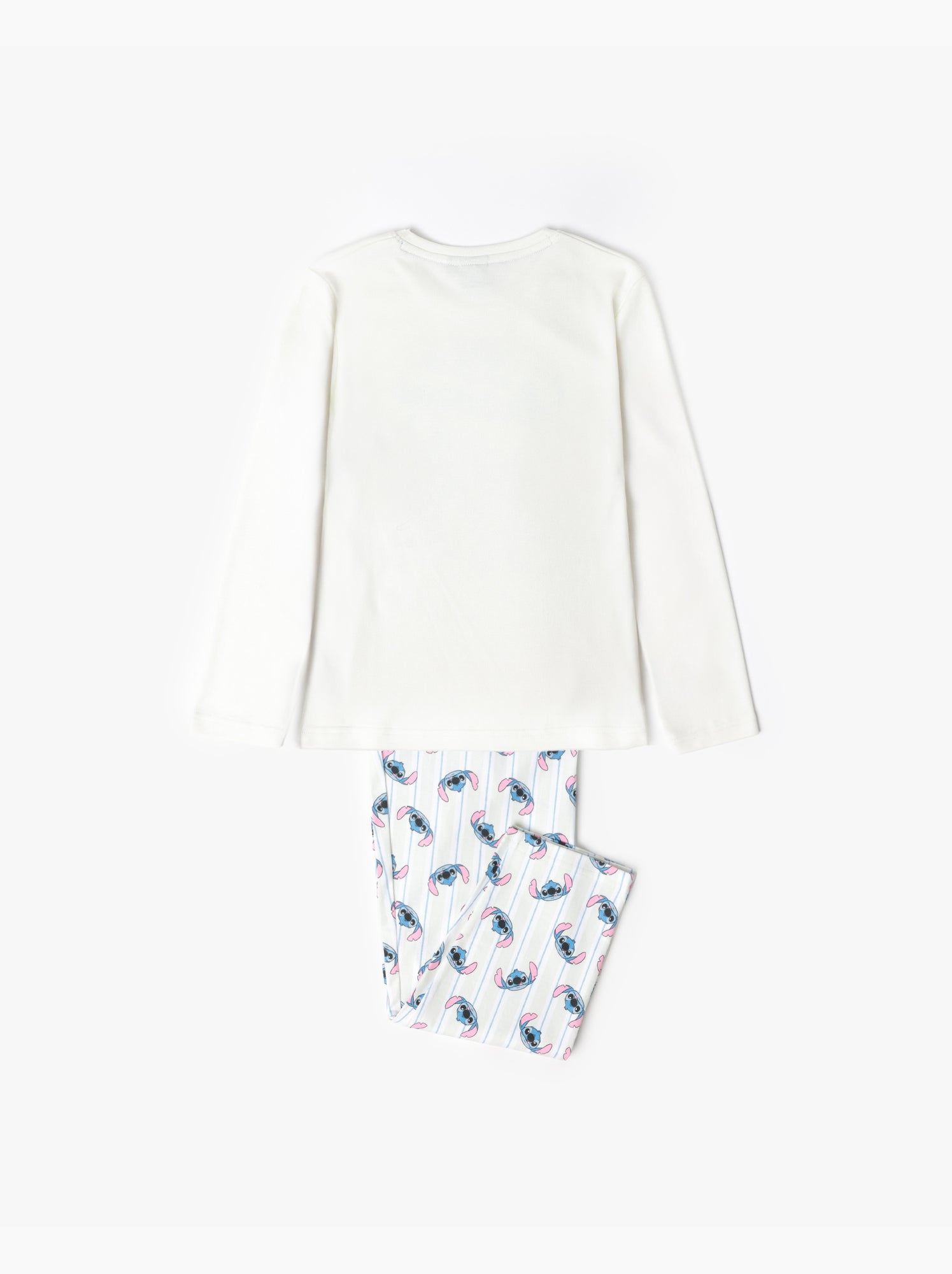 Pyjama à manches longues Stitch DISNEY pour filles - Menthe