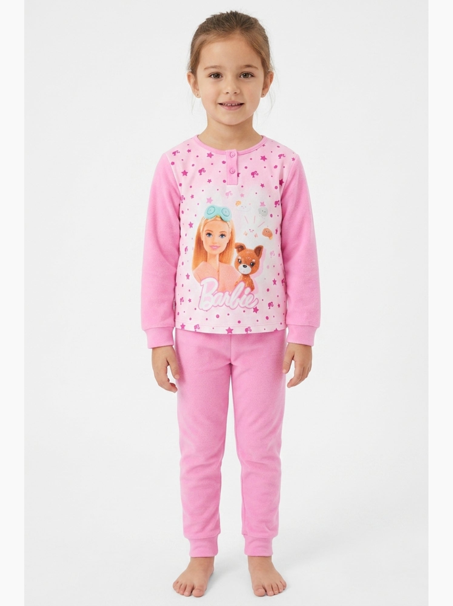Pyjama barbie | licence officielle - Rose