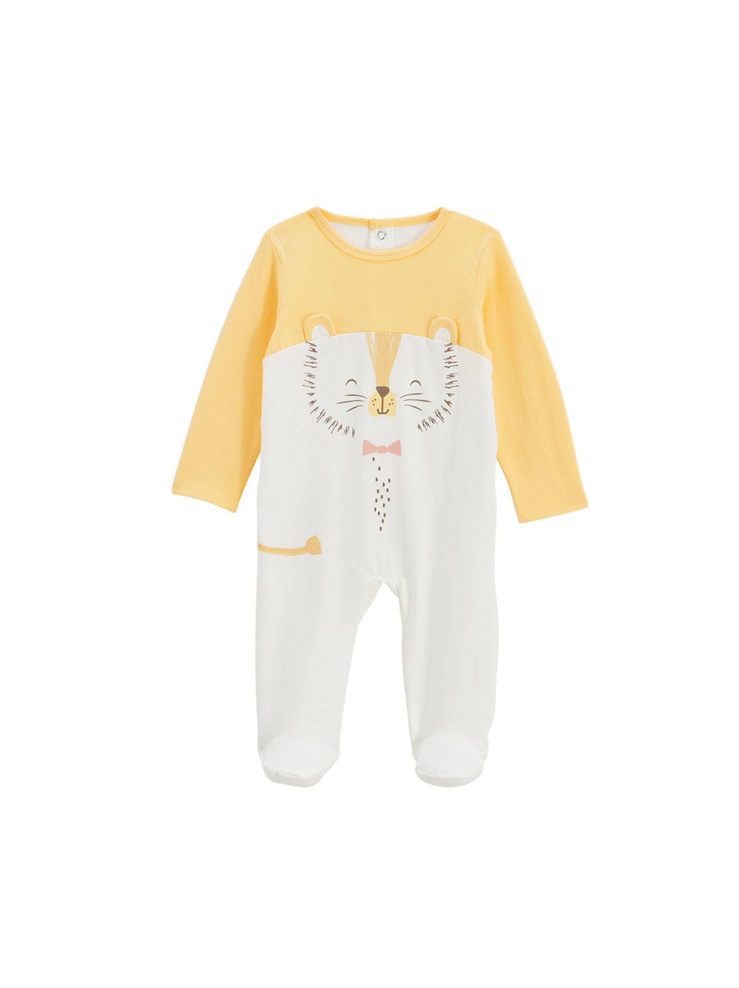 Pyjama bébé auguste - Jaune