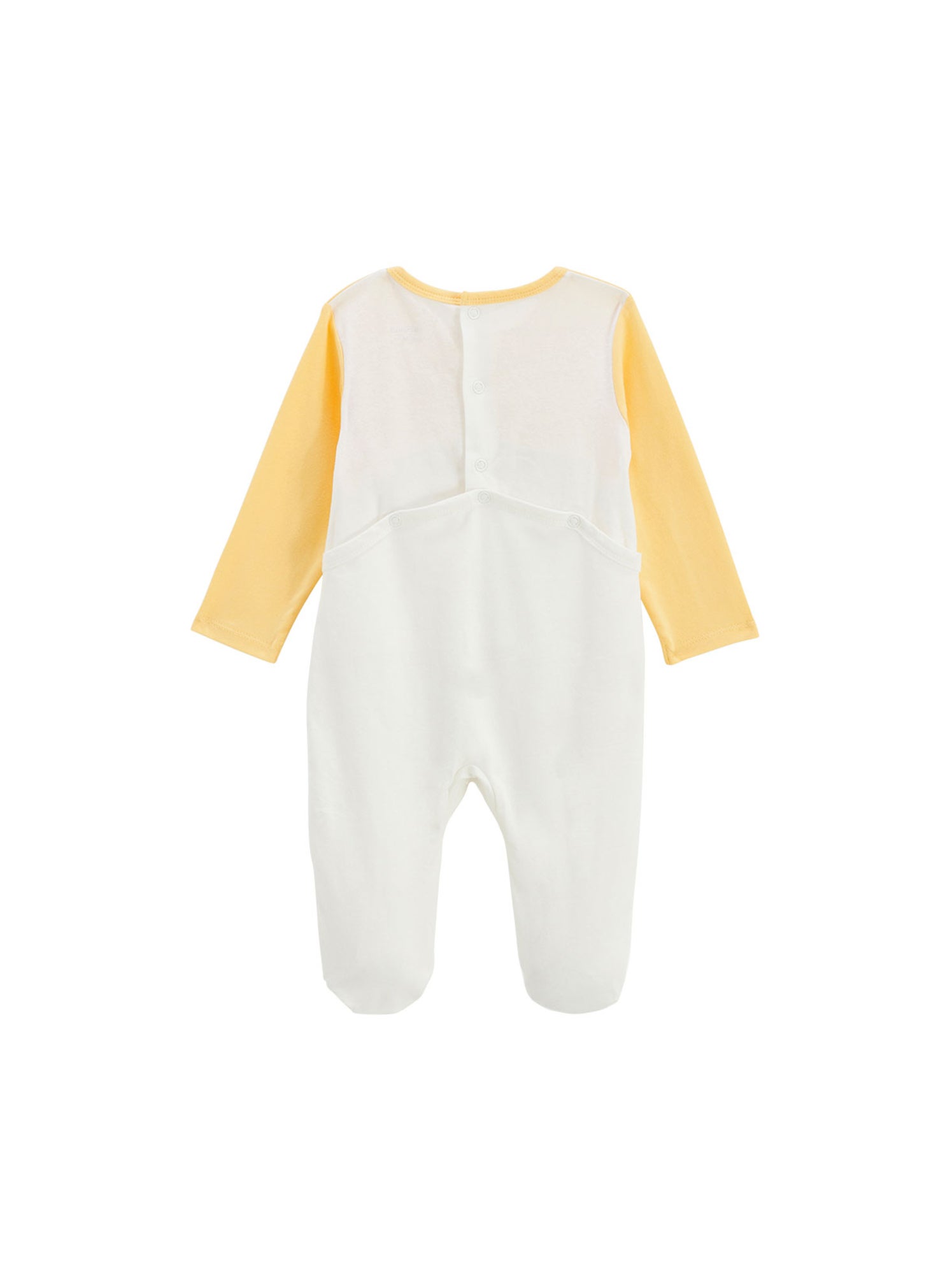Pyjama bébé auguste - Jaune