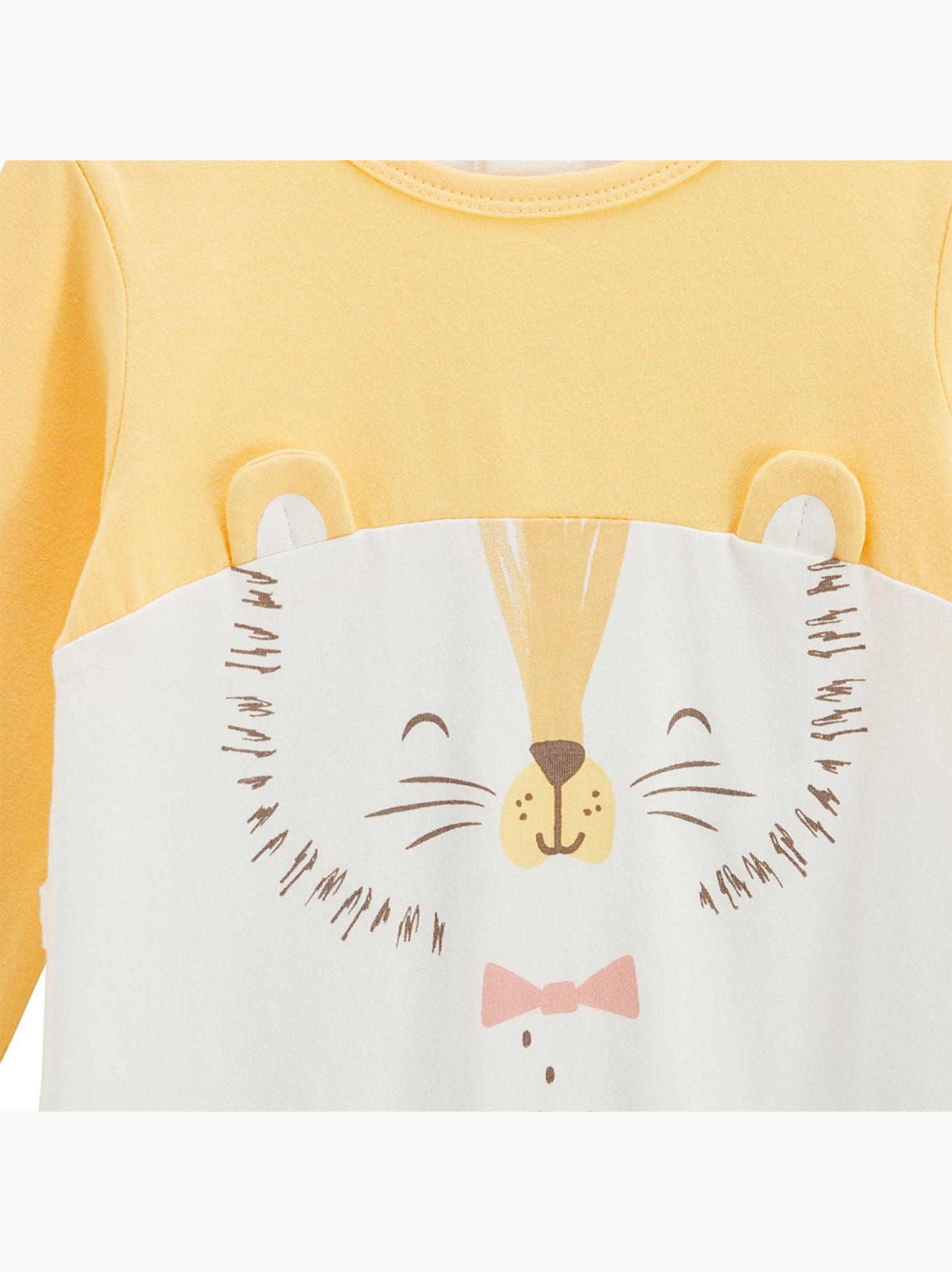 Pyjama bébé auguste - Jaune