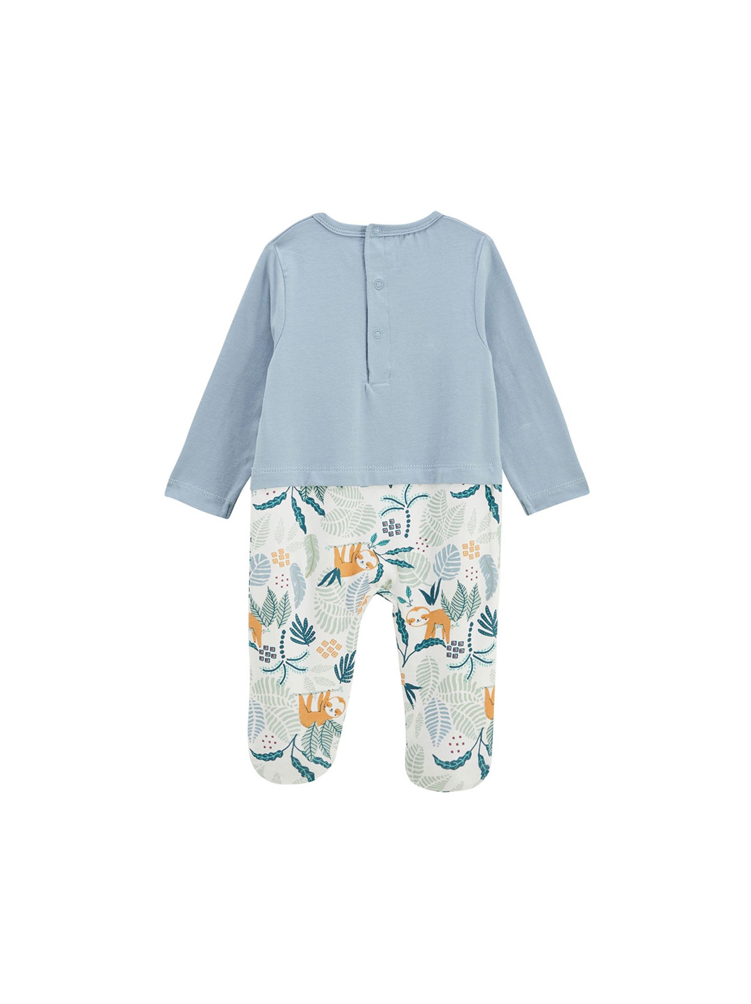 Pyjama bébé baroudeur - Bleu