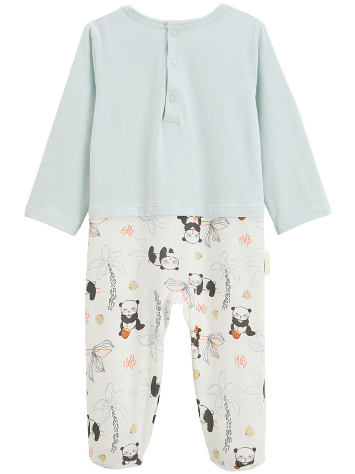 Pyjama bébé bento - Vert
