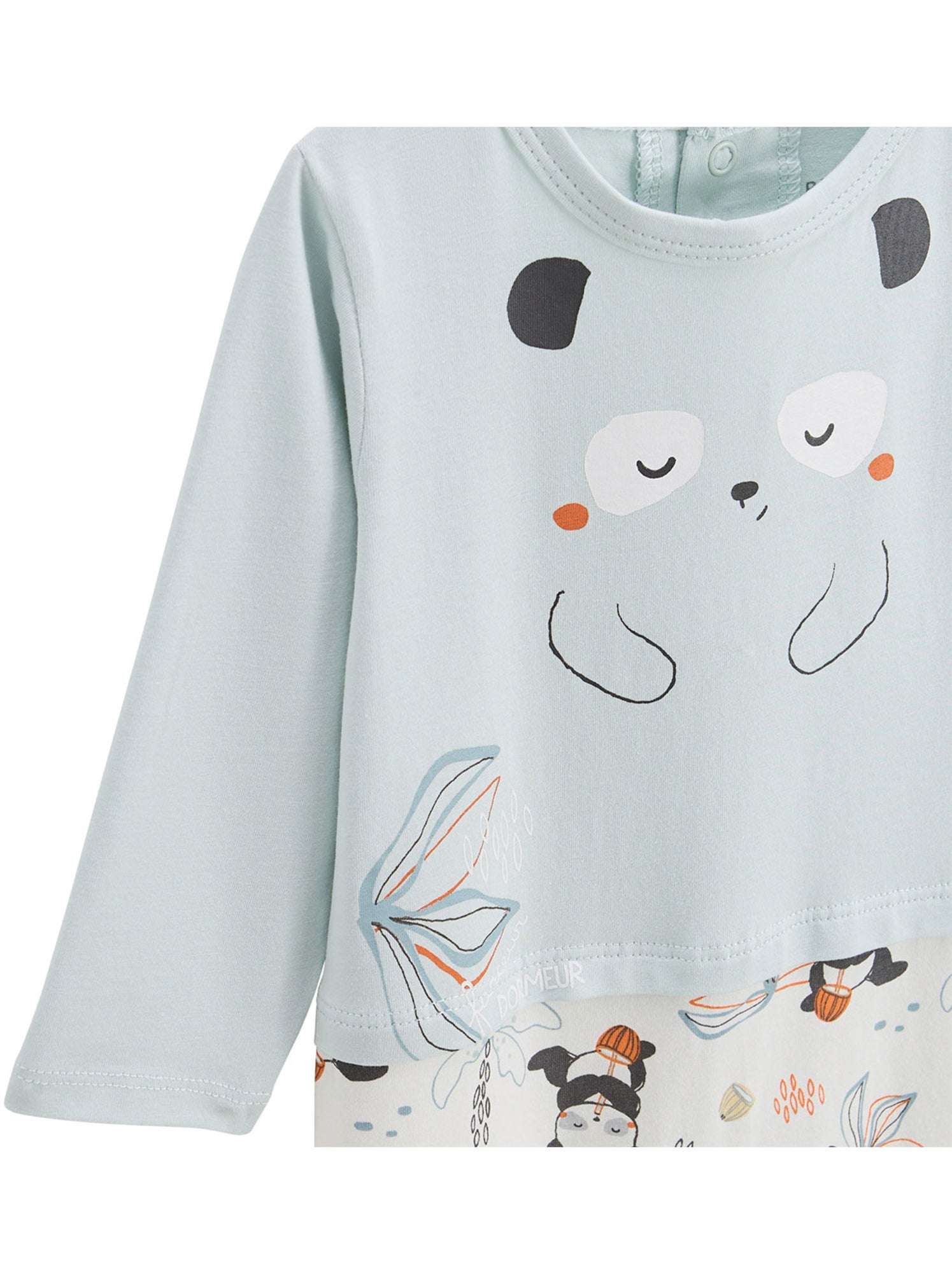 Pyjama bébé bento - Vert