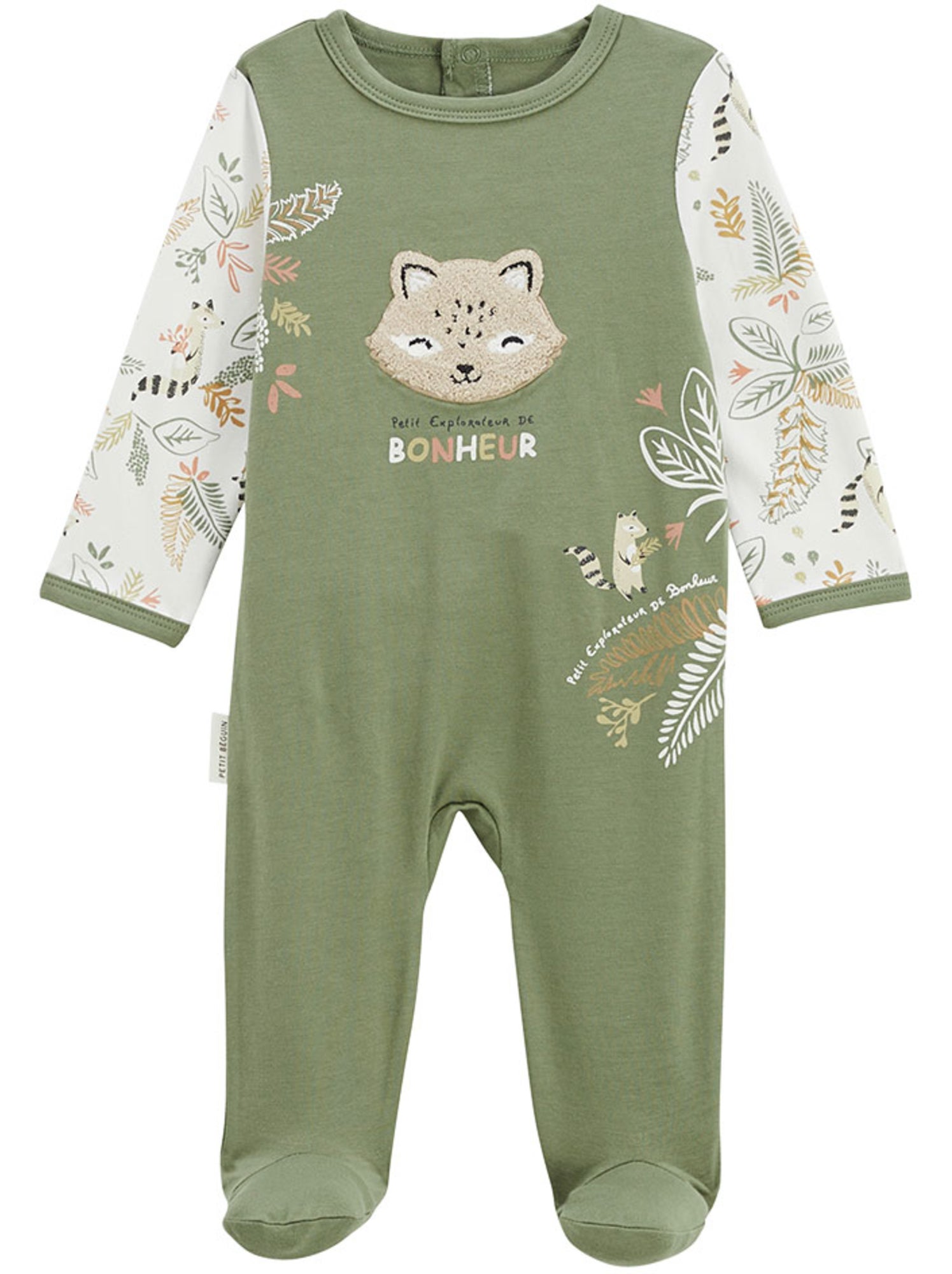 Pyjama bébé gabin - Vert