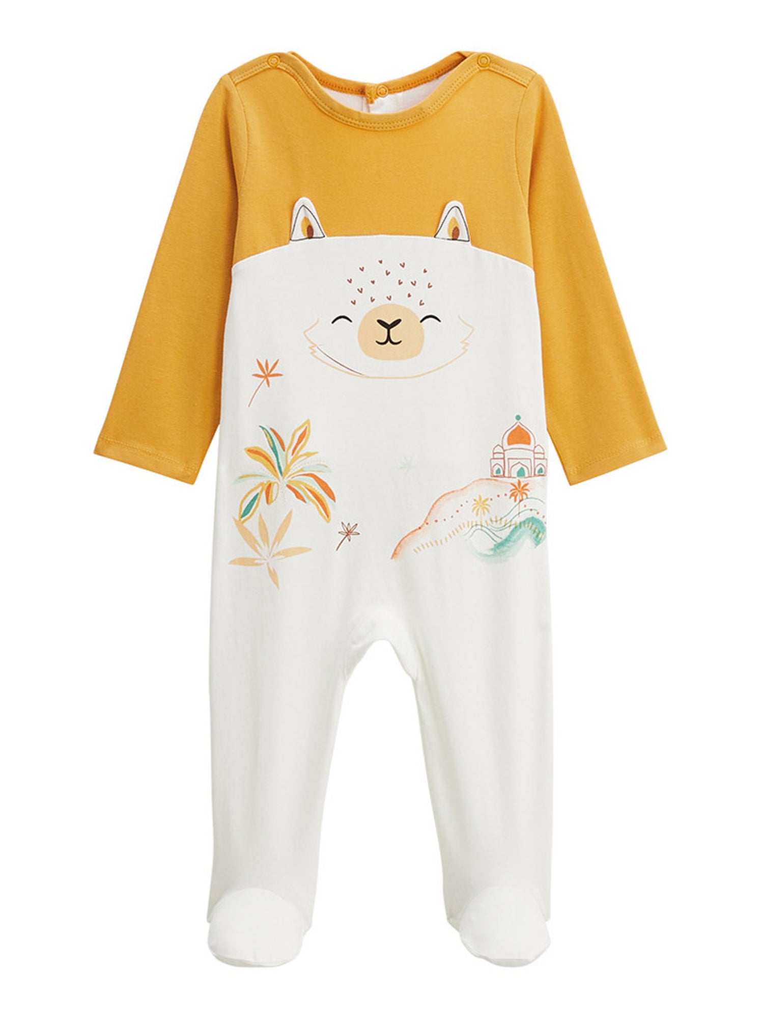 Pyjama bébé liwa - Ecru
