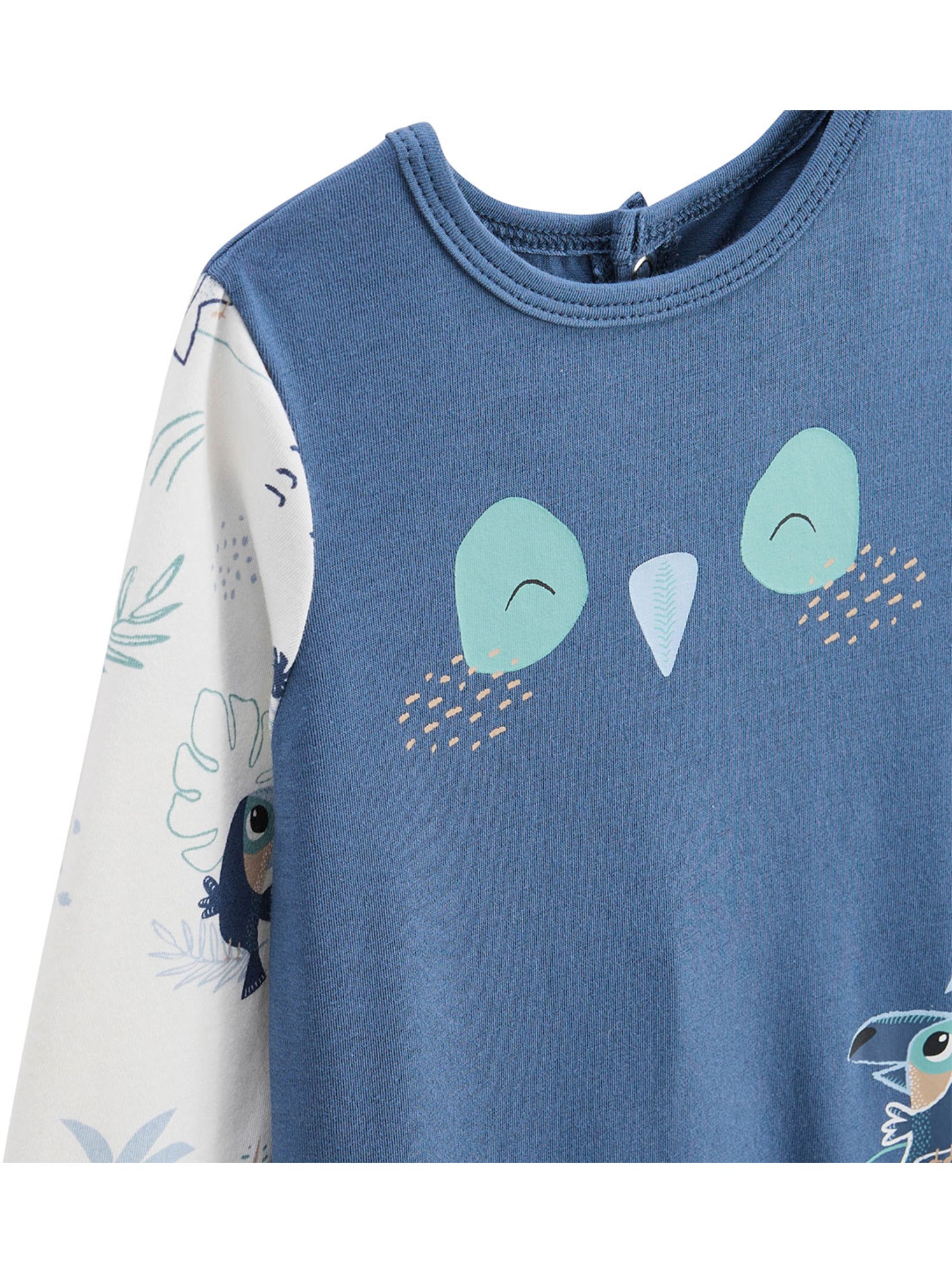 Pyjama bébé toucana - Bleu