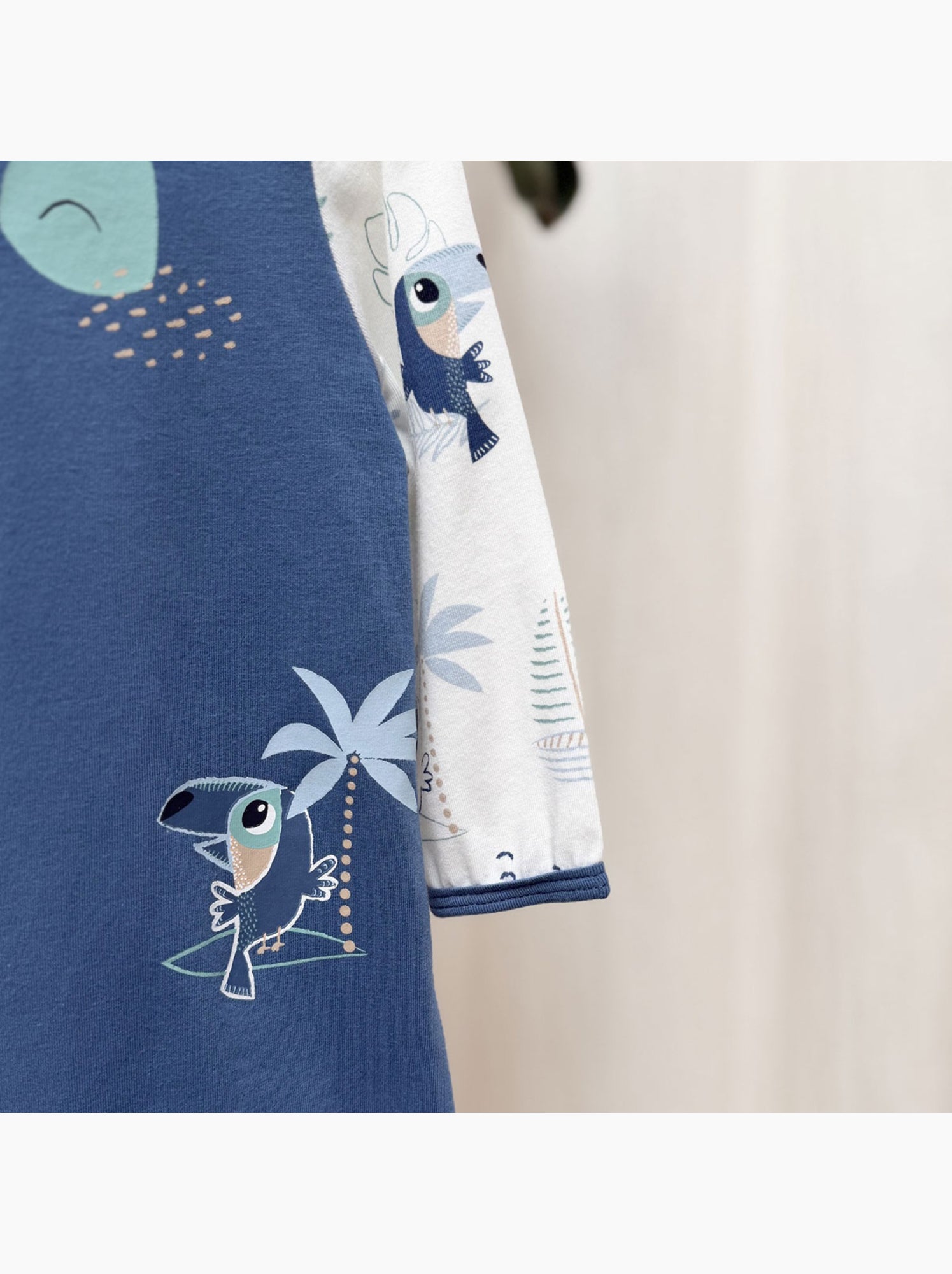 Pyjama bébé toucana - Bleu
