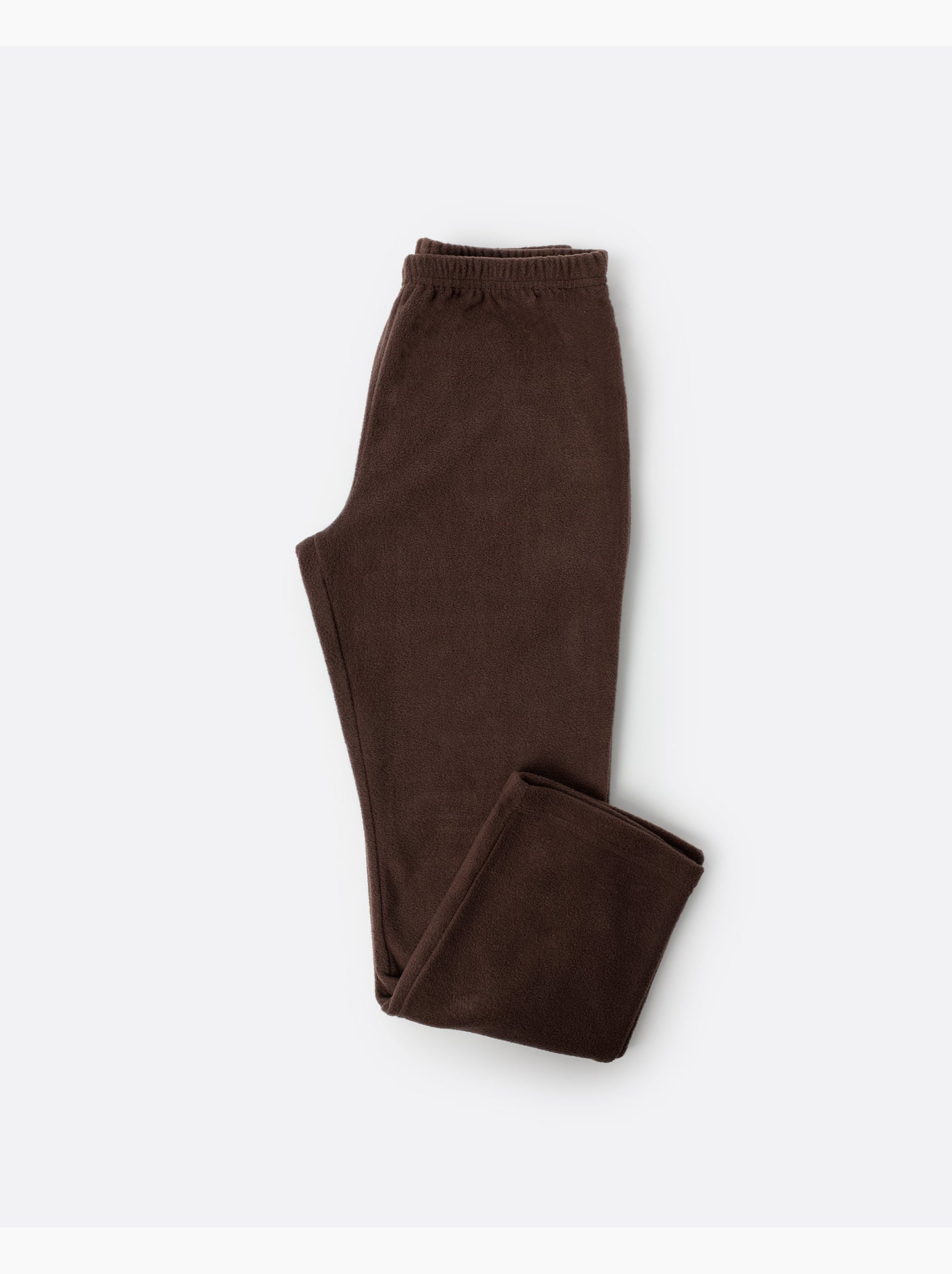 Pyjama chaud à manches longues ADMAS à motif rennes pour filles - Camel