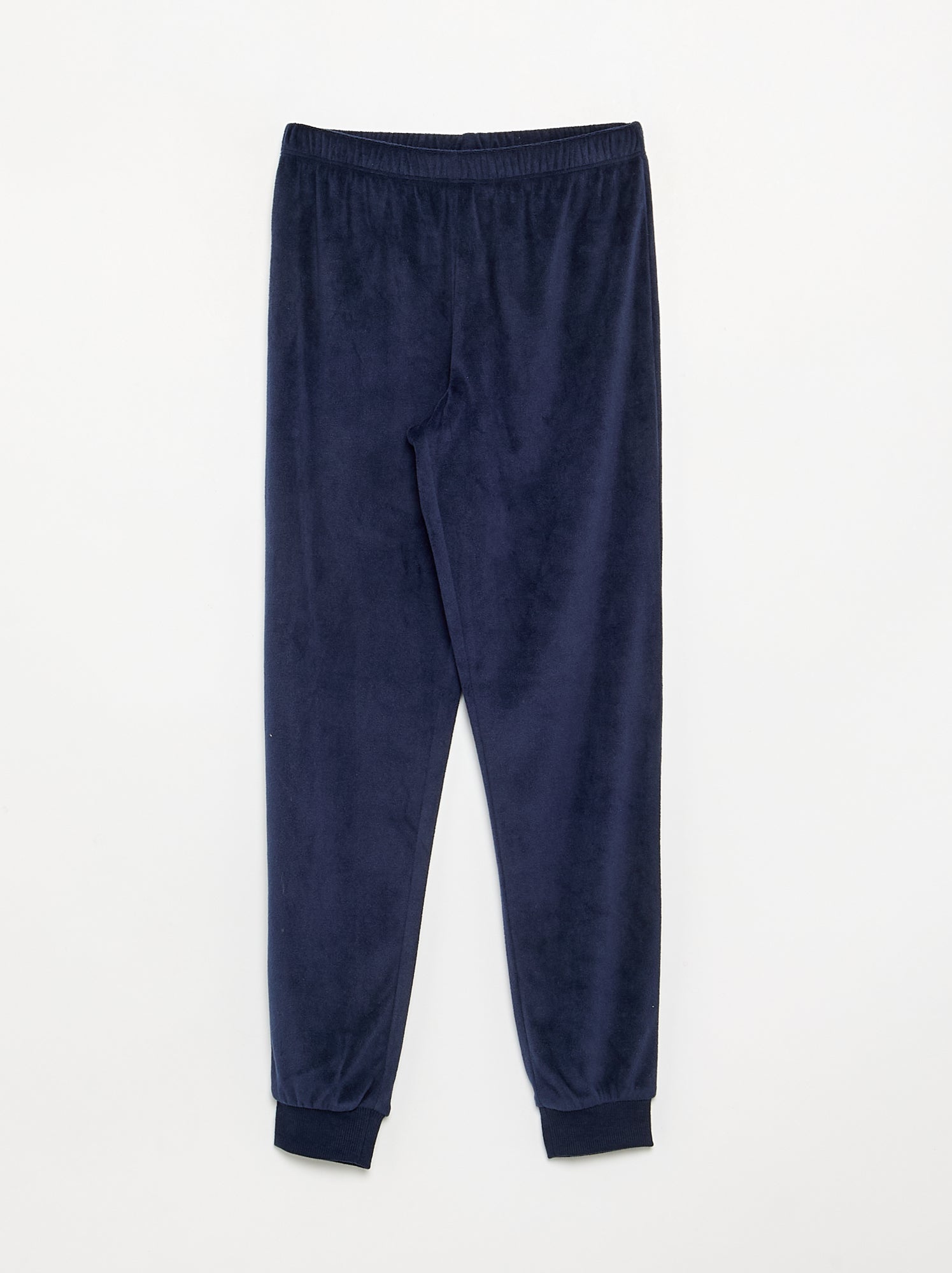 Pyjama 'Disney' 2 pièces en polaire - Sweat + pantalon - Bleu