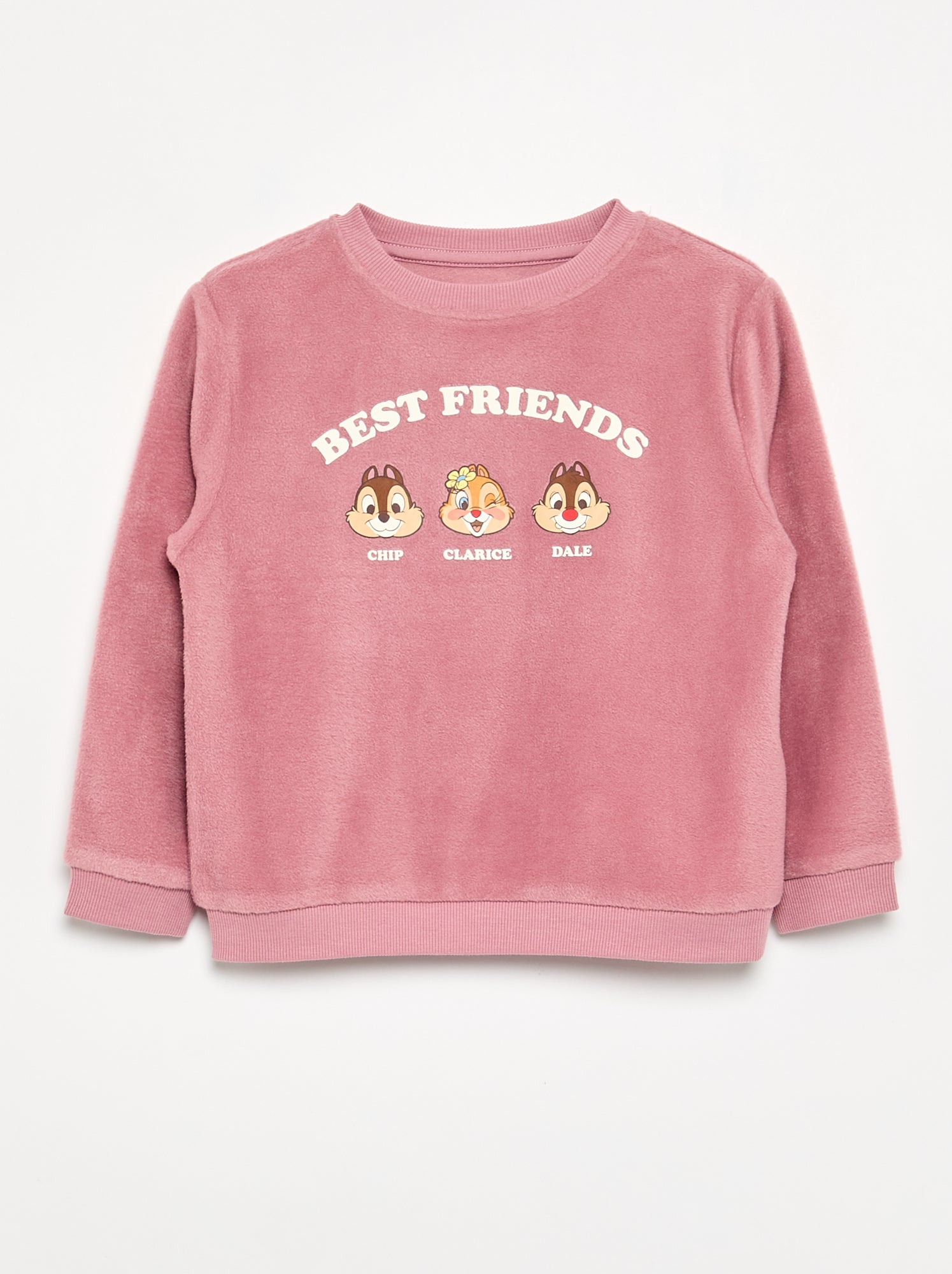 Pyjama 'Disney' 2 pièces - Sweat + pantalon - Rose
