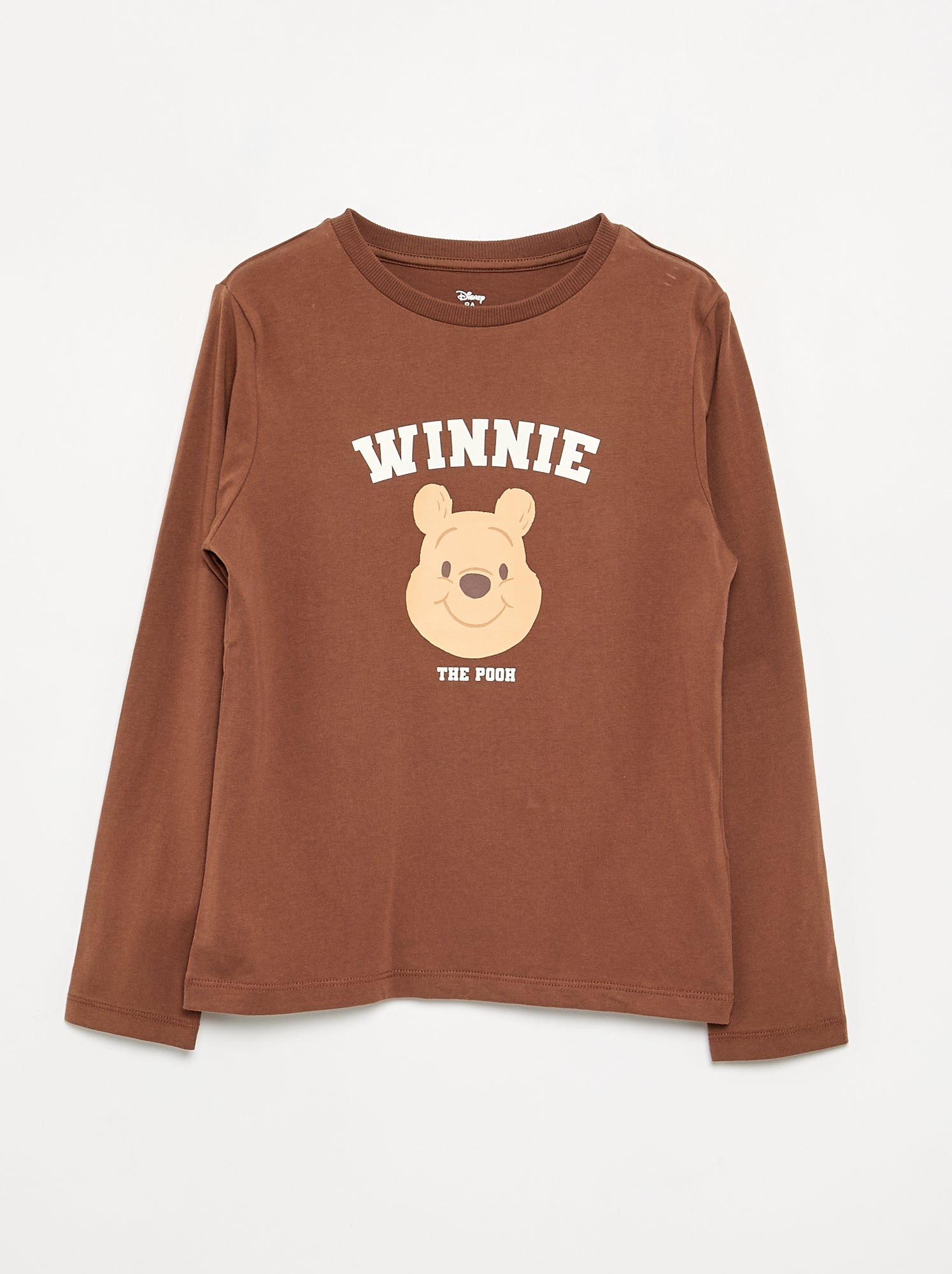 Pyjama 'Disney' 2 pièces - T-shirt à manches longues + pantalon - Marron