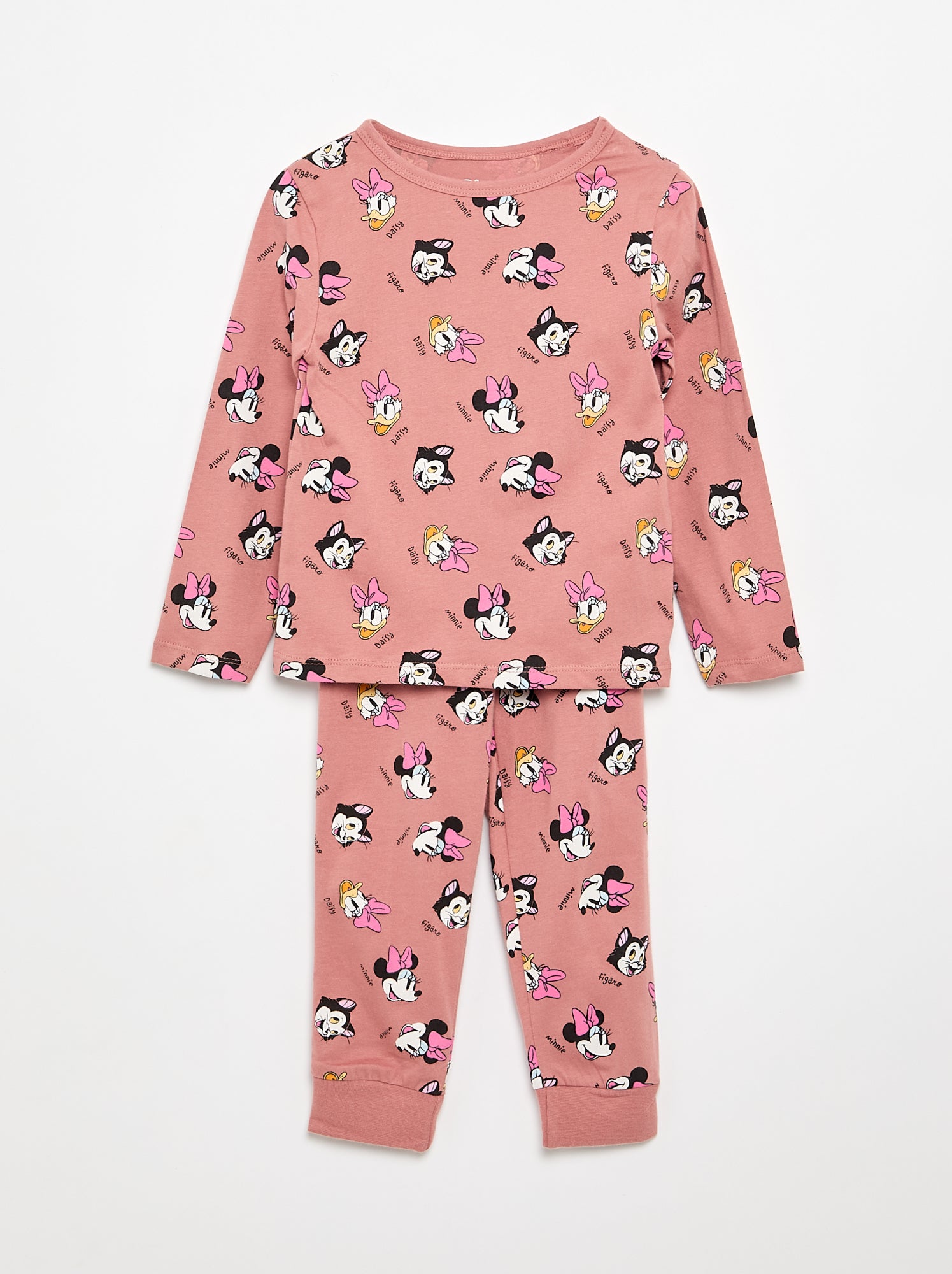 Pyjama 'Disney' en jersey de coton - Rose