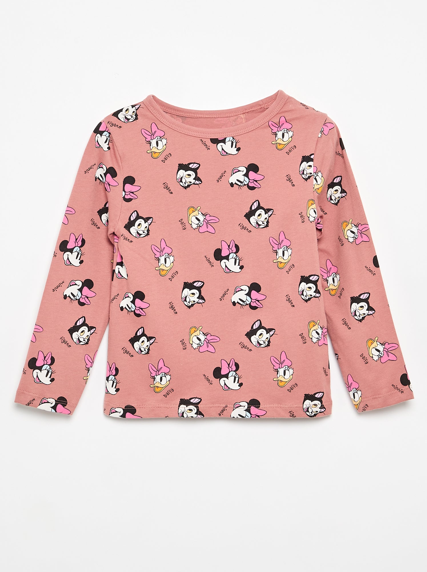 Pyjama 'Disney' en jersey de coton - Rose