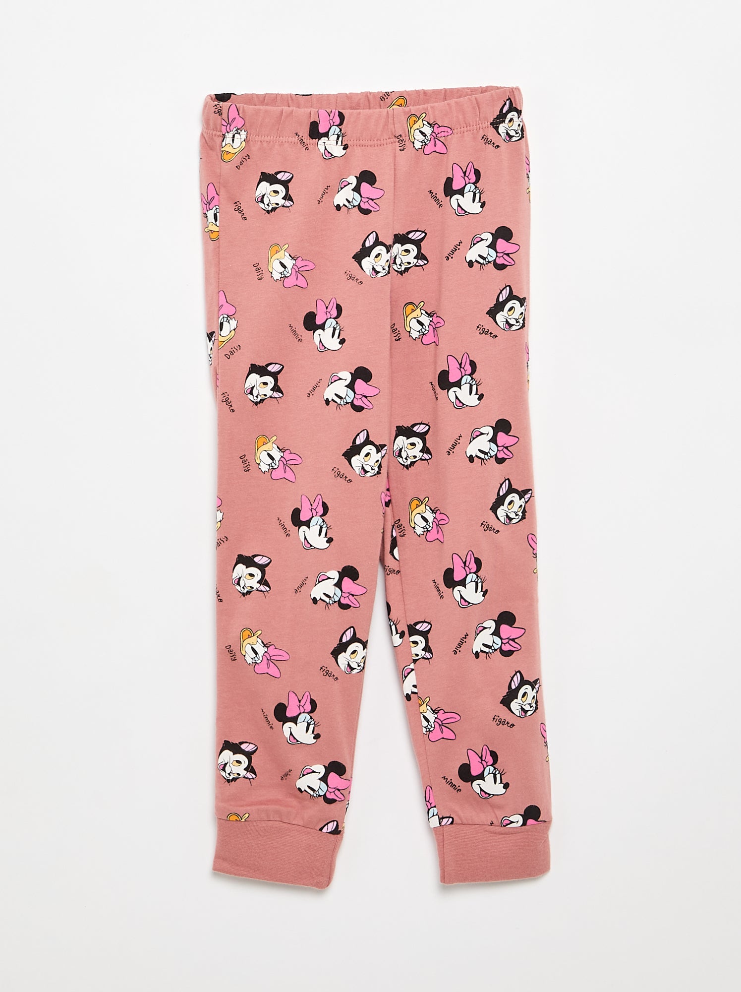 Pyjama 'Disney' en jersey de coton - Rose